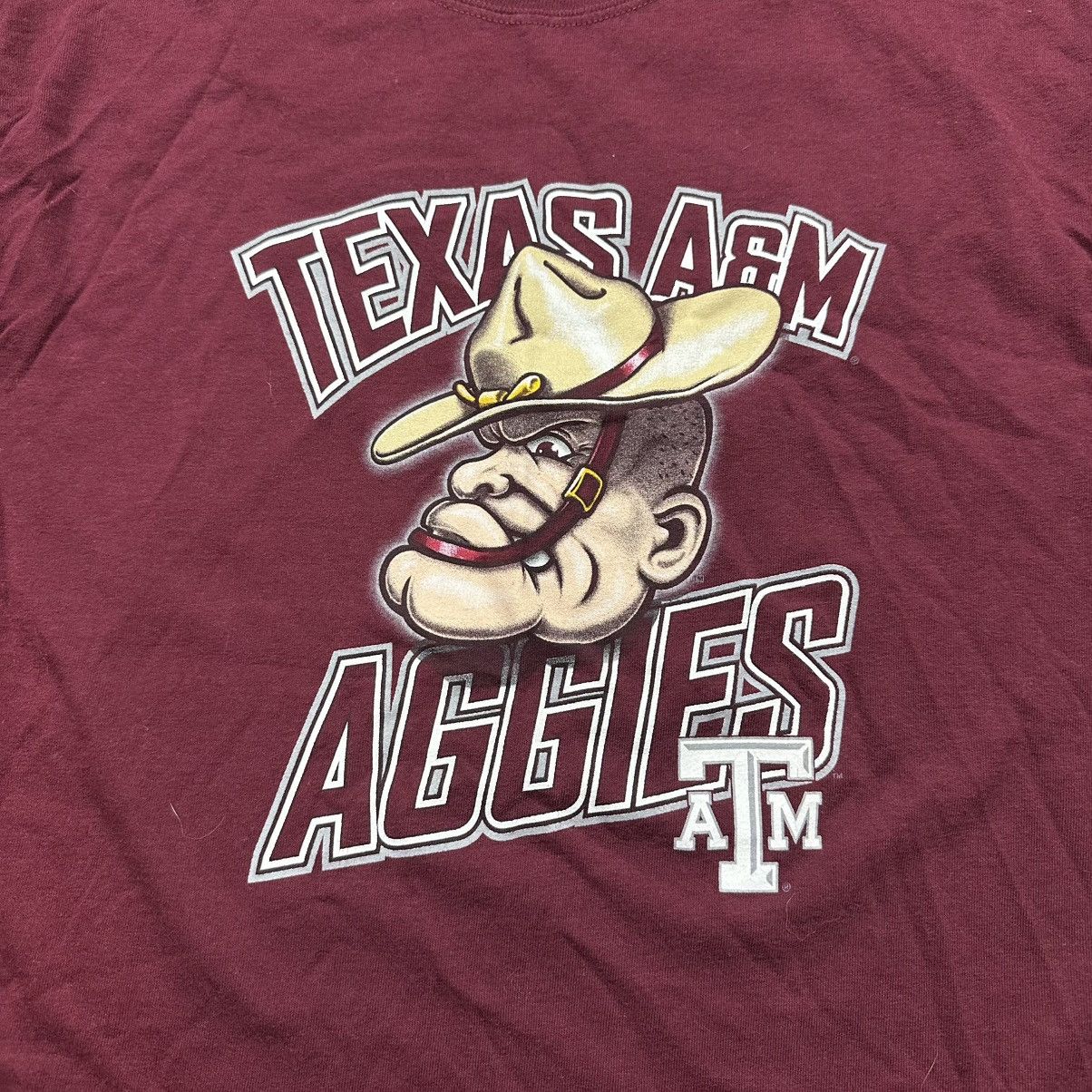Jerzees Vintage Y2K Texas A&M Aggies College Logo Shirt Size L Size US L / EU 52-54 / 3 - 2 Thumbnail