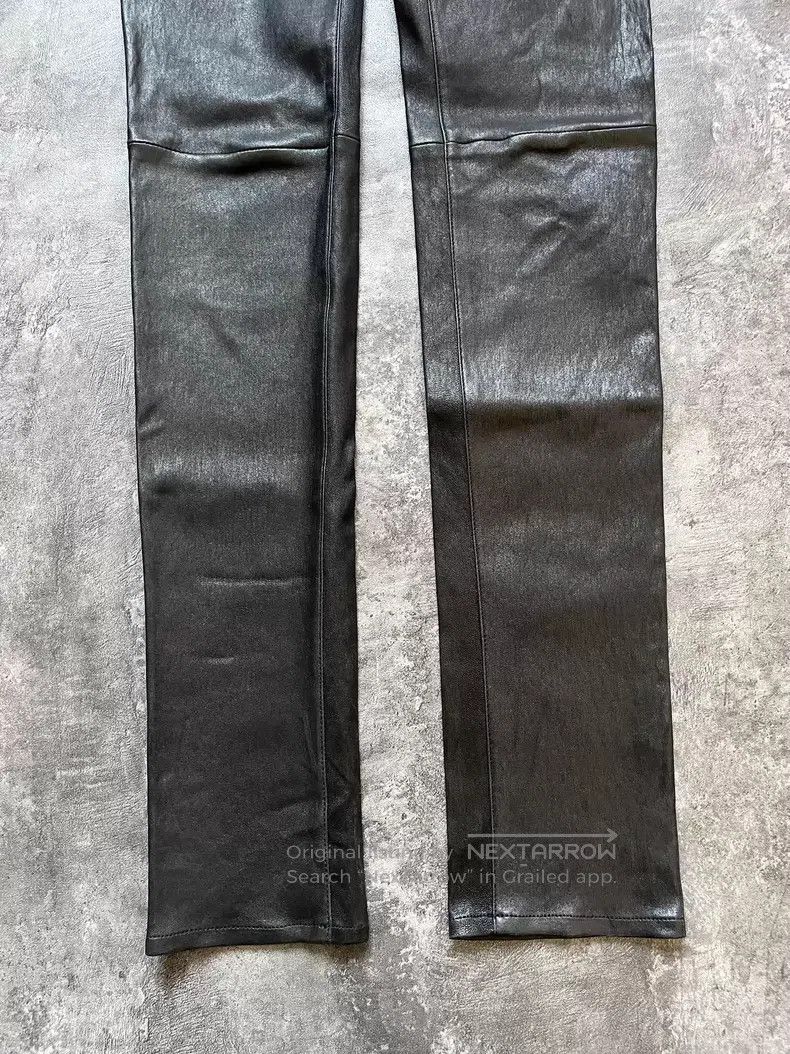 Saint Laurent Paris Saint Laurent Paris size F38 Basic Leather Pants Size US 26 / EU 42 - 3 Thumbnail