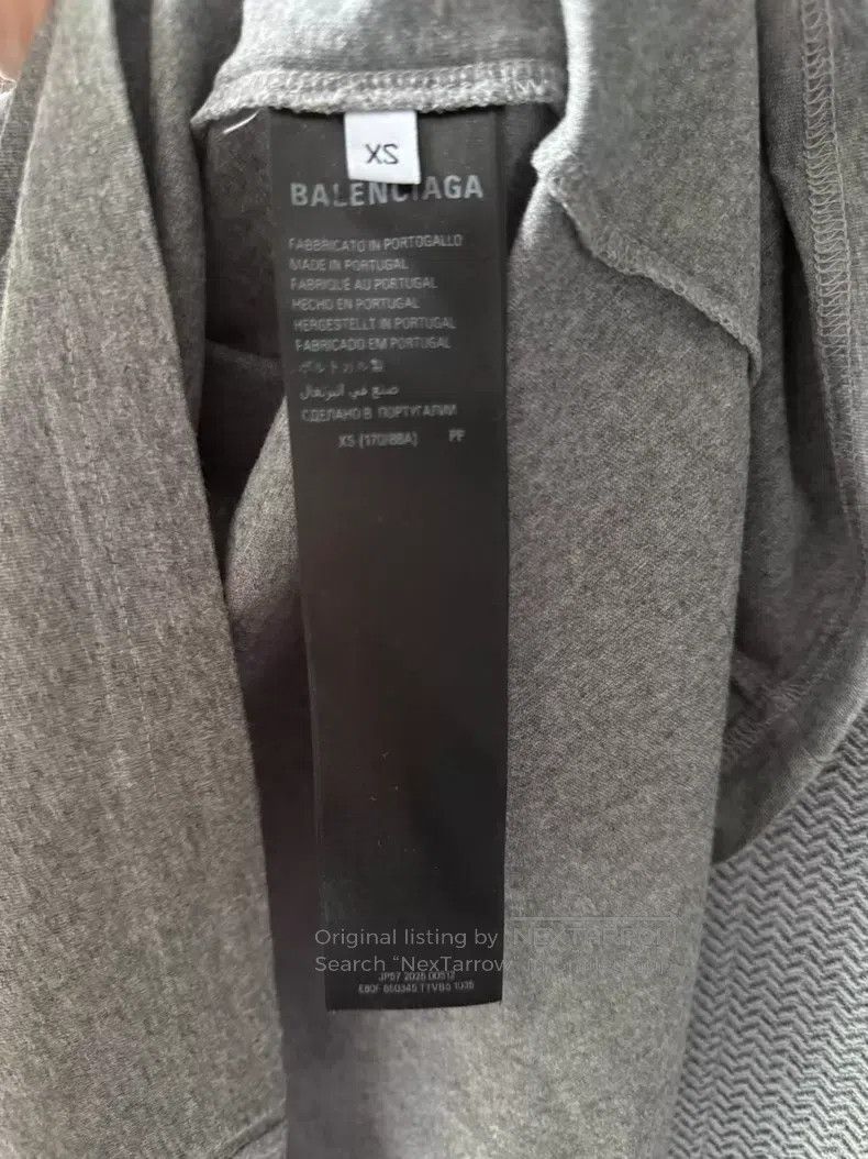 Balenciaga Balenciaga Loose Short Sleeve Size US XS / EU 42 / 0 - 4 Thumbnail