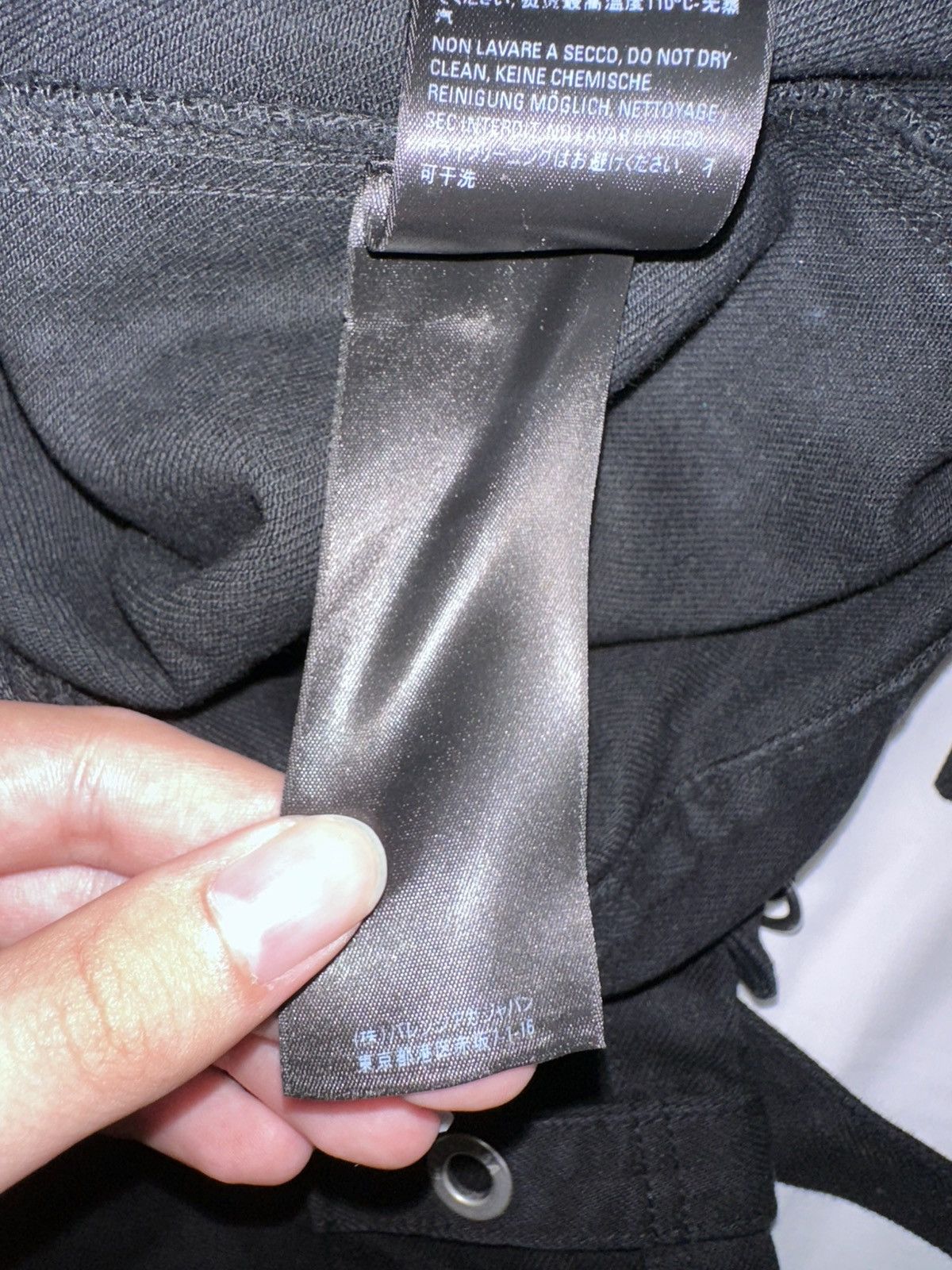 Balenciaga Balenciaga Black Raver Denim Size US 29 - 7 Thumbnail