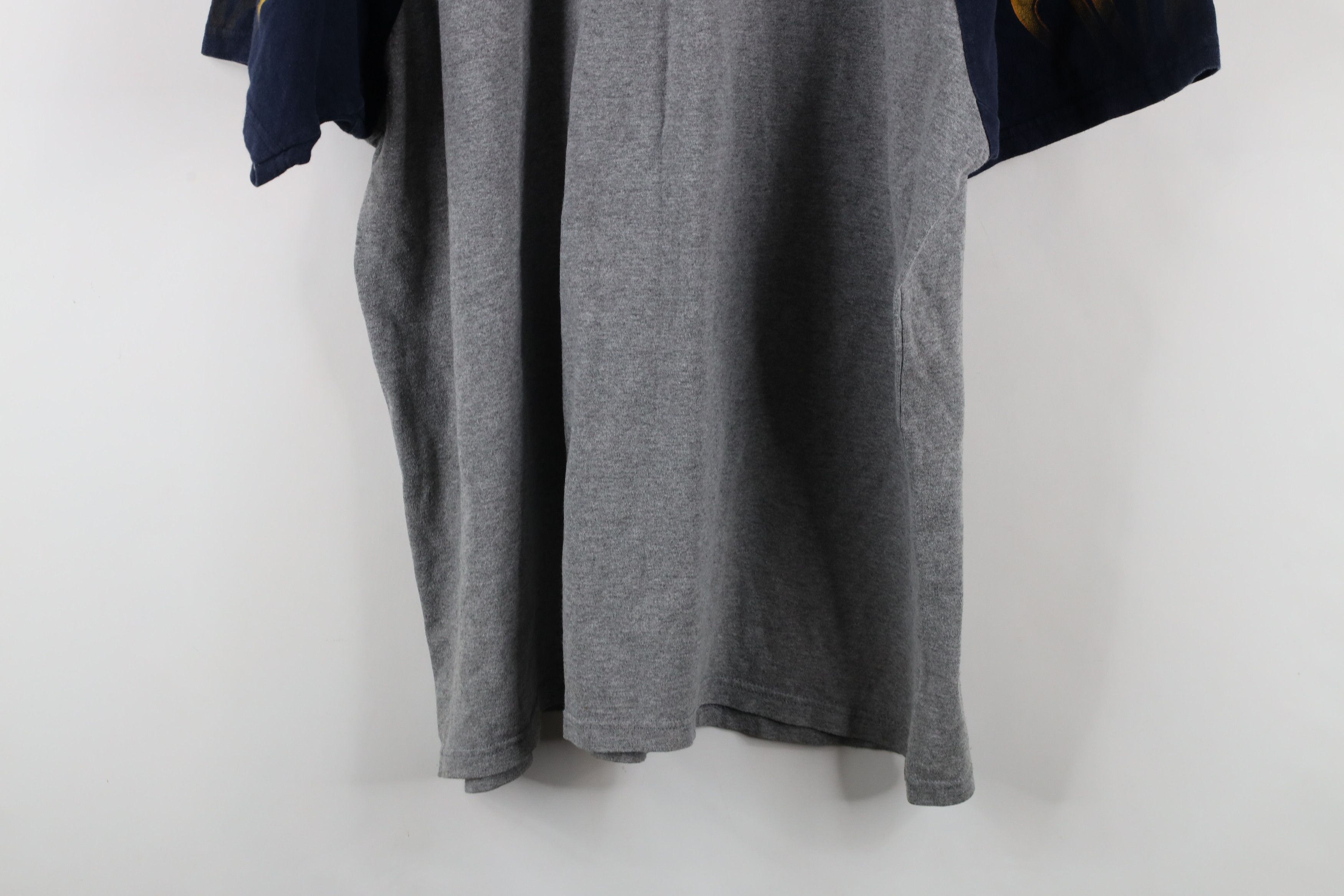 Vintage Vintage 90s Union Made United Steel Workers T-Shirt Gray USA Size US XL / EU 56 / 4 - 12 Thumbnail