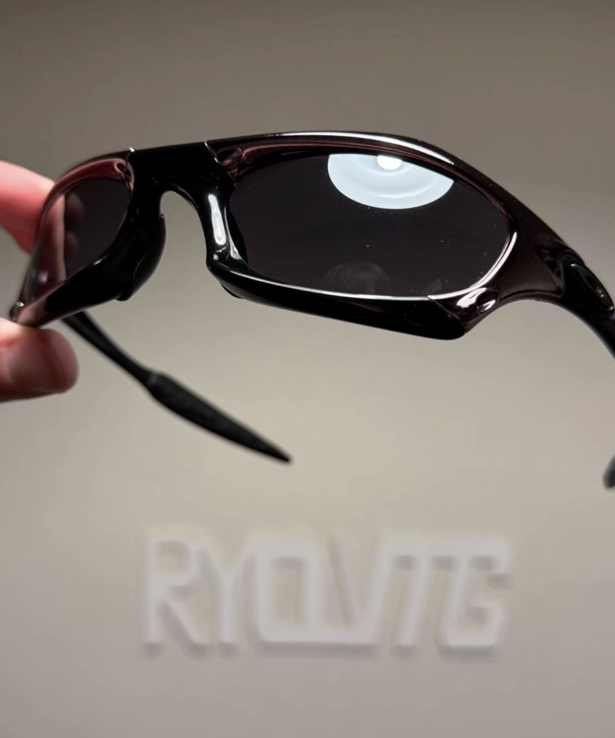Oakley Oakley SPLICE Black Chrome Sports Sunglasses K24 Size ONE SIZE - 4 Thumbnail
