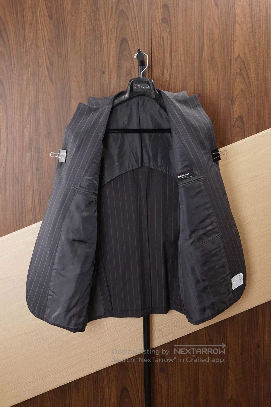 Kiton Kiton Wool Suit Set with Pants. Size US L / EU 52-54 / 3 - 3 Thumbnail