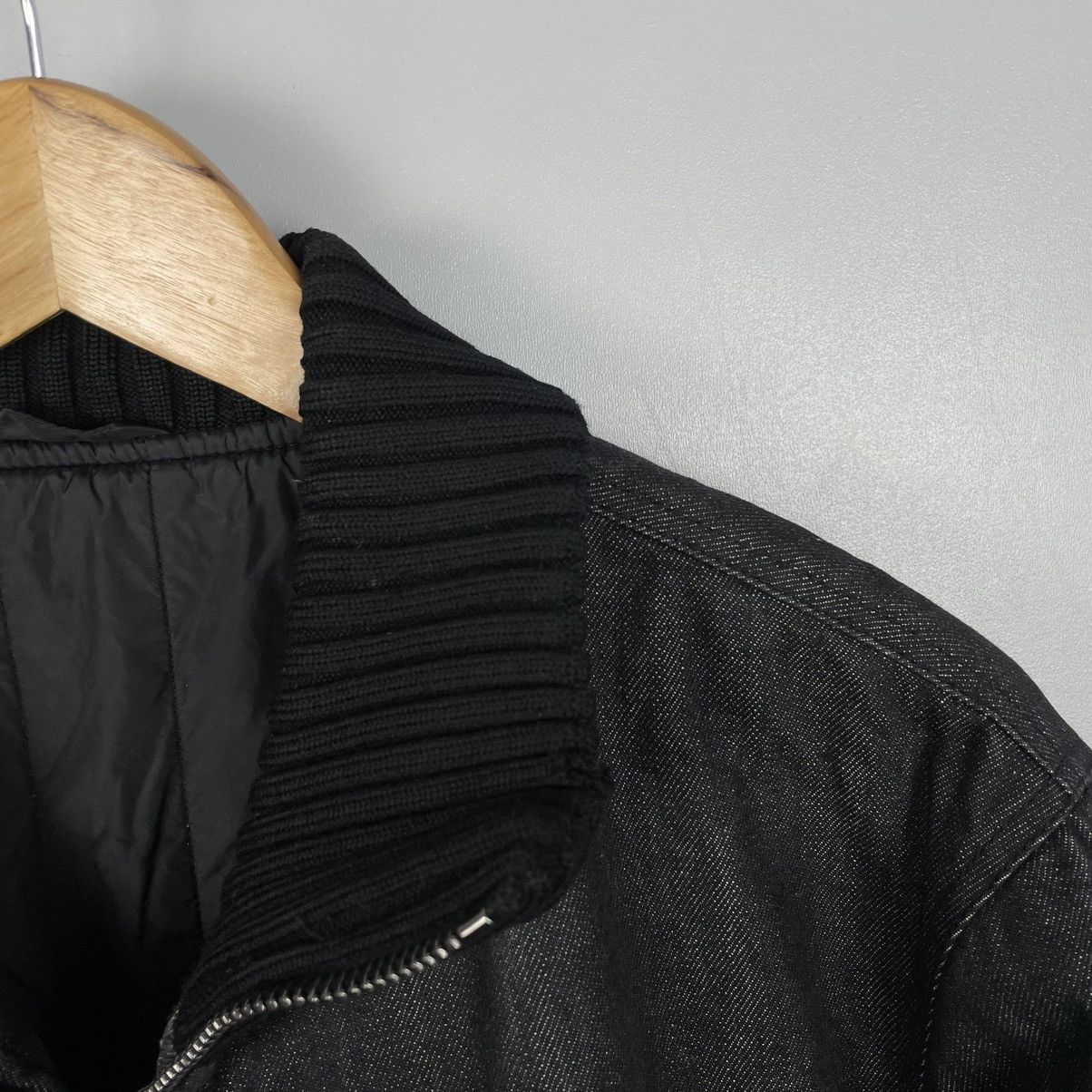 Z Zegna 🔥Rare🔥 Z Zegna denim bomber jacket lampo y2k Size US L / EU 52-54 / 3 - 14 Thumbnail