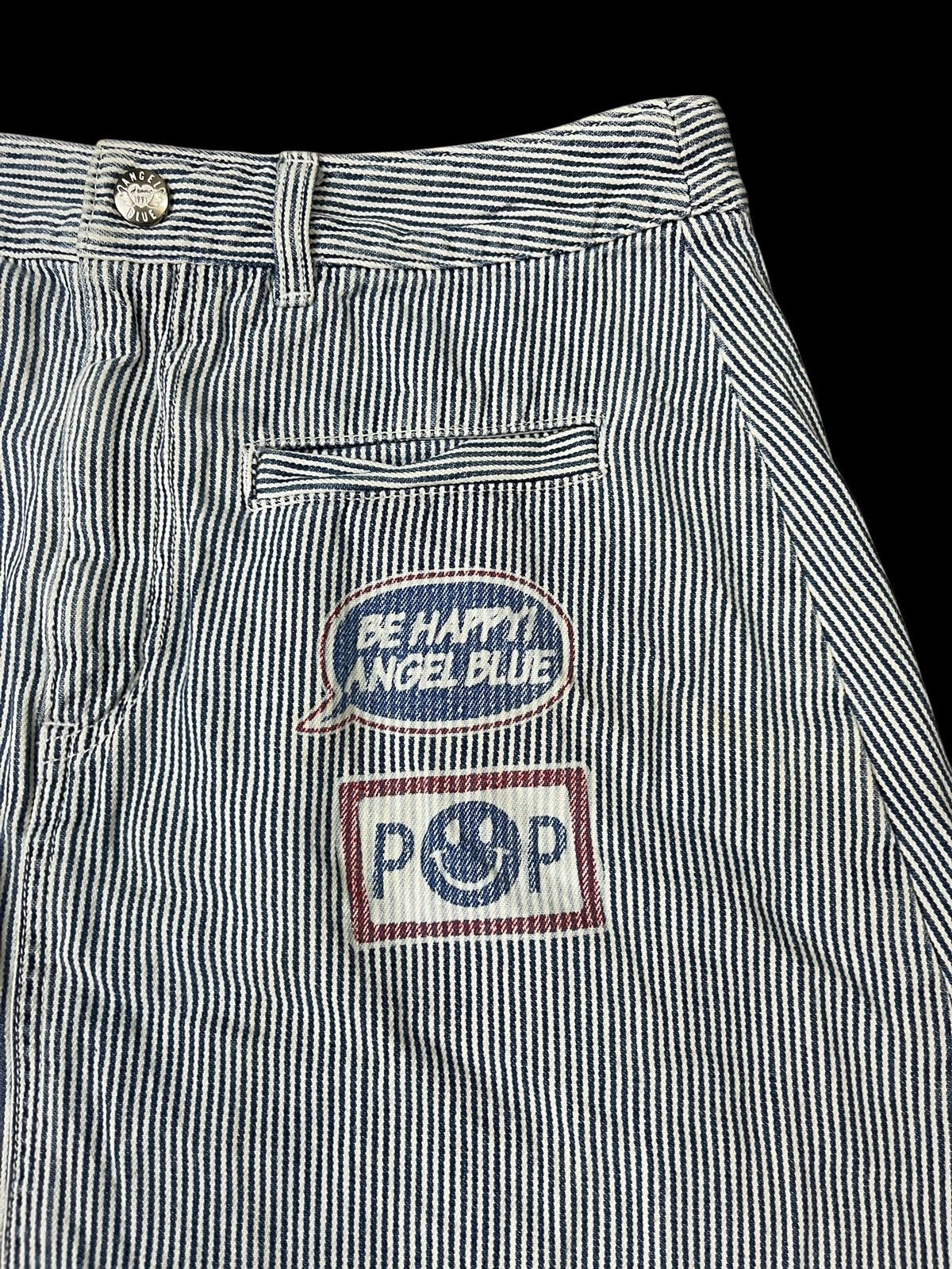 Angel Blue Vintage Angel Blue Hysteric Glamour Stripe Mini Skirt Size 26" / US 2 / IT 38 - 3 Thumbnail