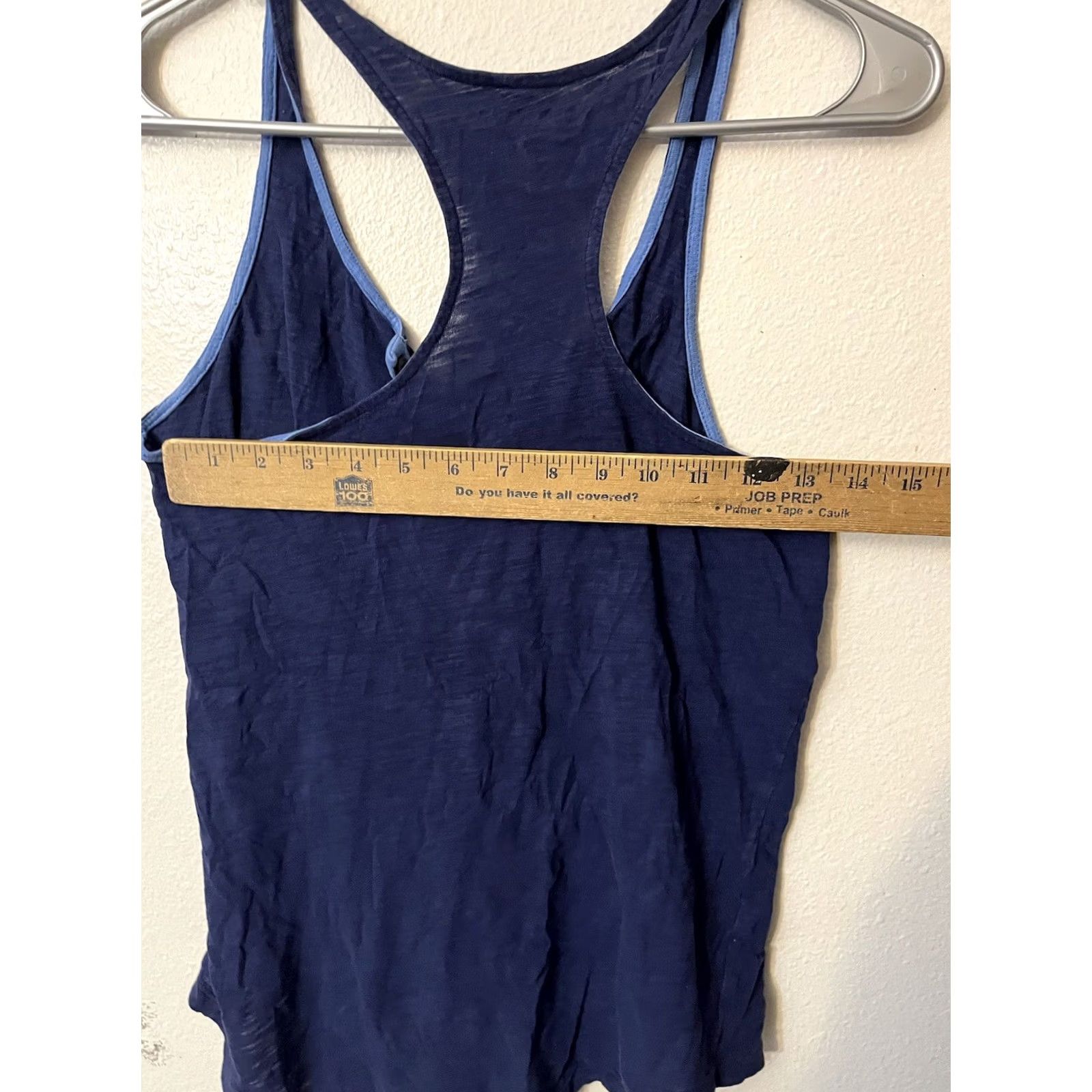 Old Navy Old Navy Tank Top Blue Cotton Round Neck Tank Women S Small Slim Shirt Size S / US 4 / IT 40 - 5 Thumbnail
