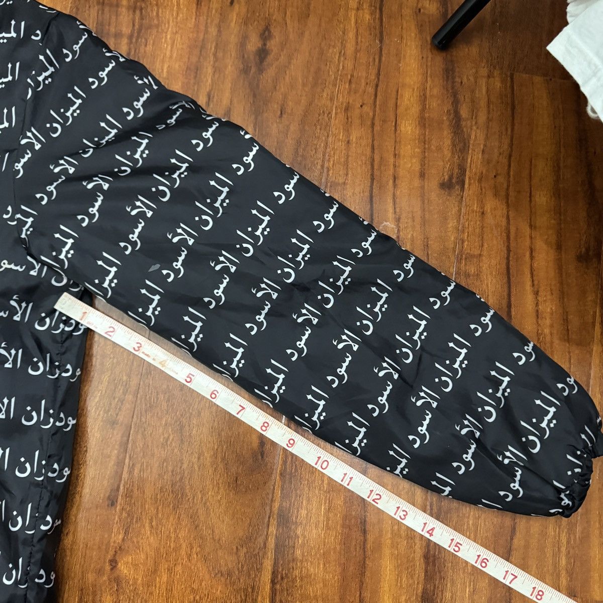 Black Scale Black Scale Vintage Arabic Writing All Over Size XS Size US XS / EU 42 / 0 - 10 Thumbnail