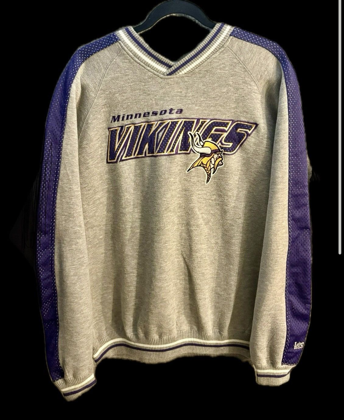Lee Lee Sports Minnesota Vikings Crewneck Size US XL / EU 56 / 4 - 1 Thumbnail