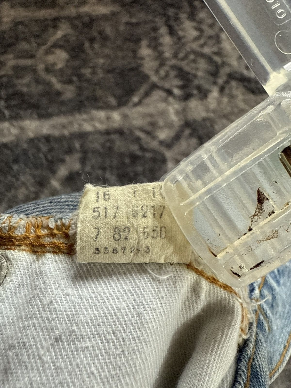 Levi's 70s Vintage Levis 517 Talon Zipper Flared Bootcut Jeans Size US 29 - 24 Thumbnail