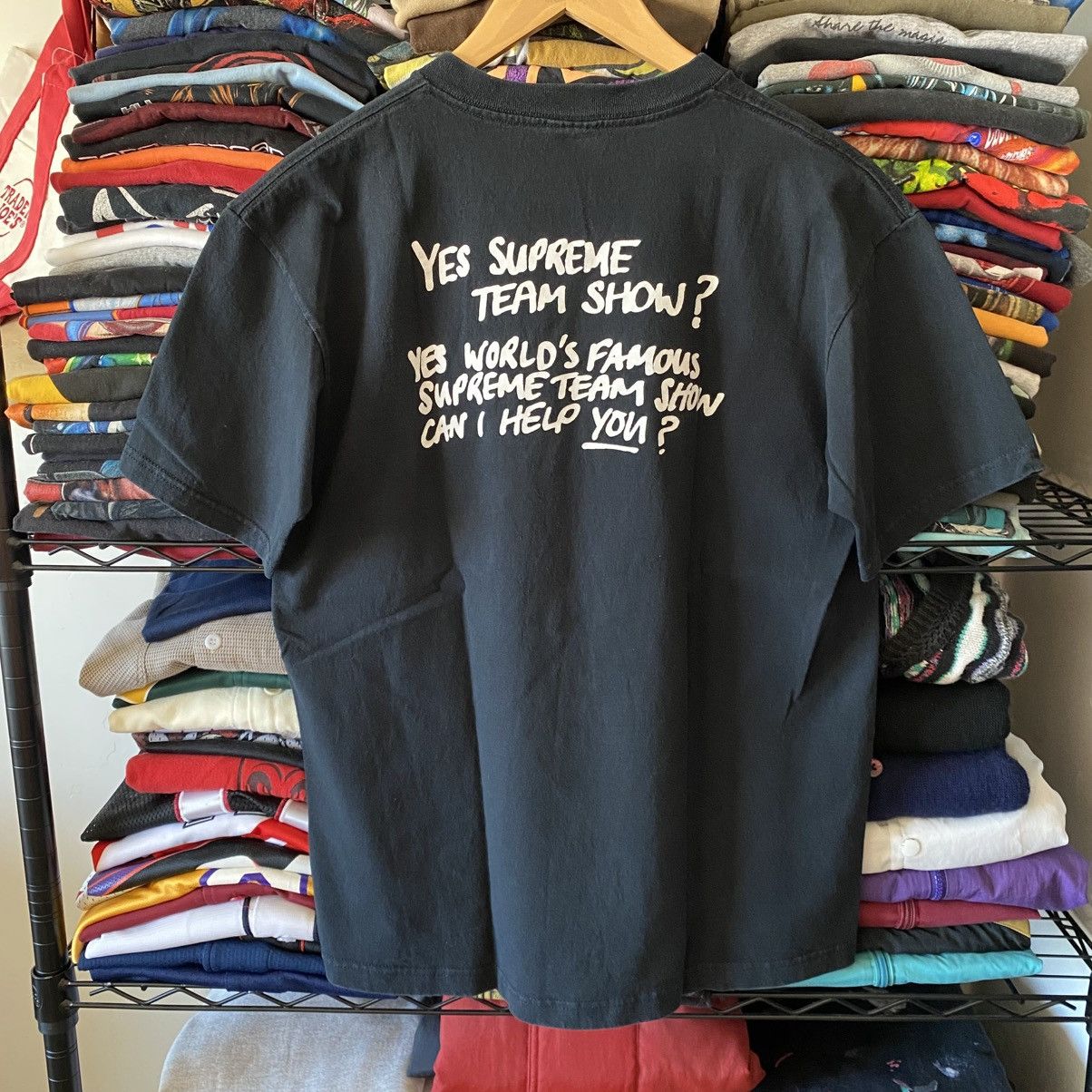 Supreme Vintage Supreme Malcom McLaren T-Shirt Black 2007 Size US M / EU 48-50 / 2 - 4 Thumbnail