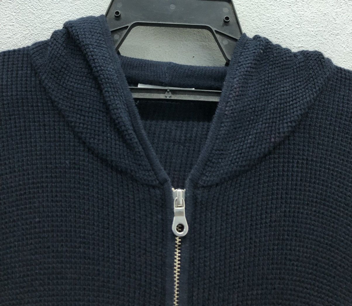 Katharine Hamnett London Vintage Katharine Hamnett Lab Knit Jacket With Hood Size US L / EU 52-54 / 3 - 3 Thumbnail