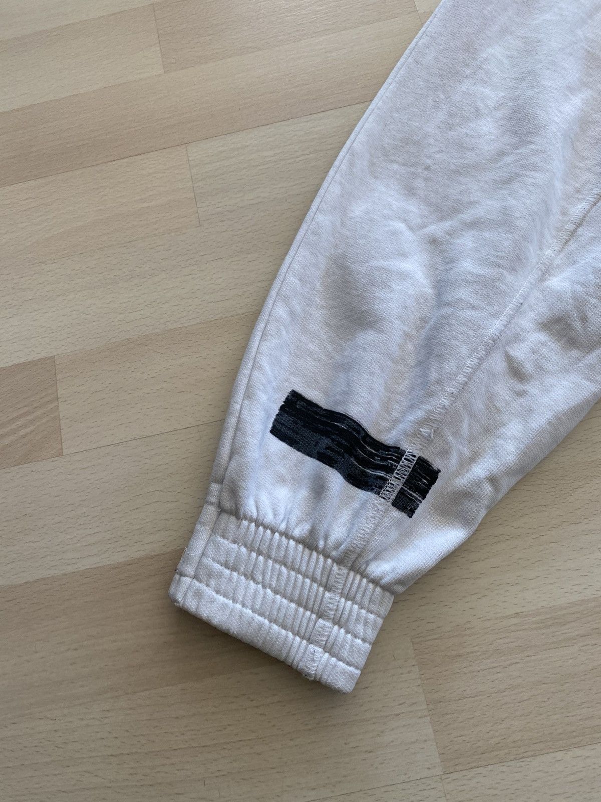 Off-White Off-White White Logo Jogger Sweatpants Size US 33 - 3 Thumbnail