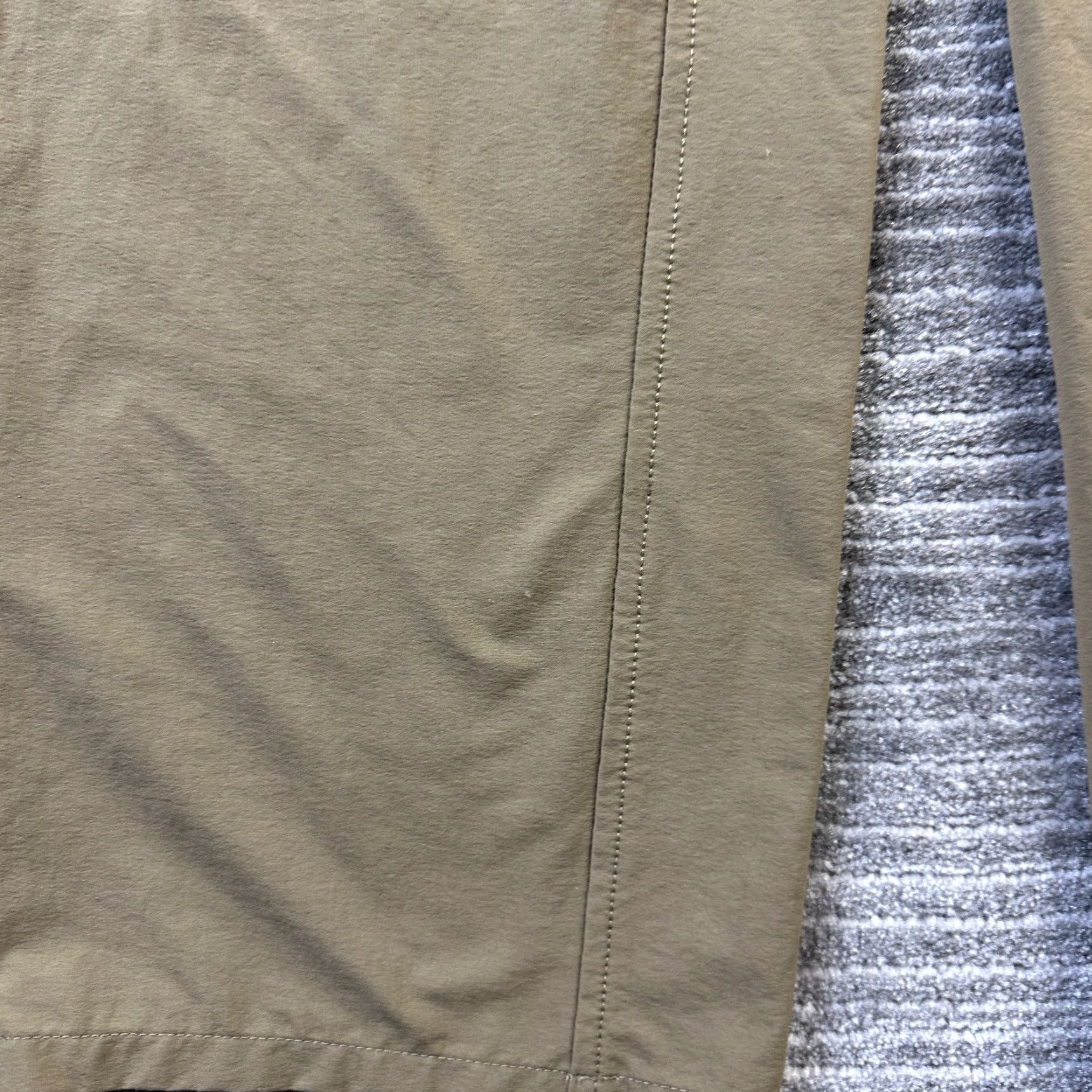 Patagonia Patagonia Quandary Pants Mens 40x31 Beige Tan Cargo Casual Travel 40 in Nylon Zipper Pockets Logo Regular Straight All Seasons Nec Size US 40 / EU 56 - 6 Thumbnail