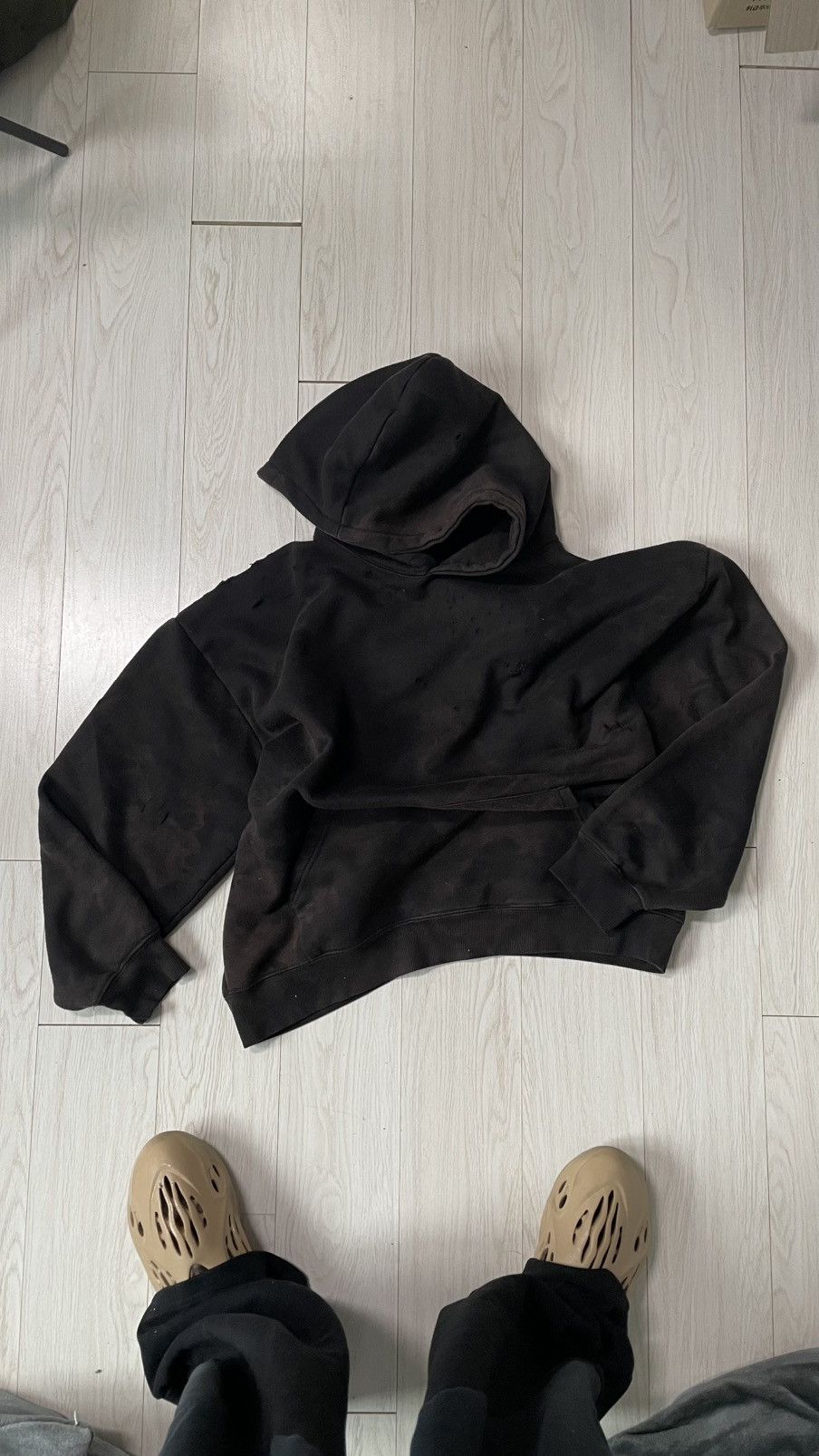 Japanese Brand Oversized black hoodie Size US XL / EU 56 / 4 - 5 Thumbnail