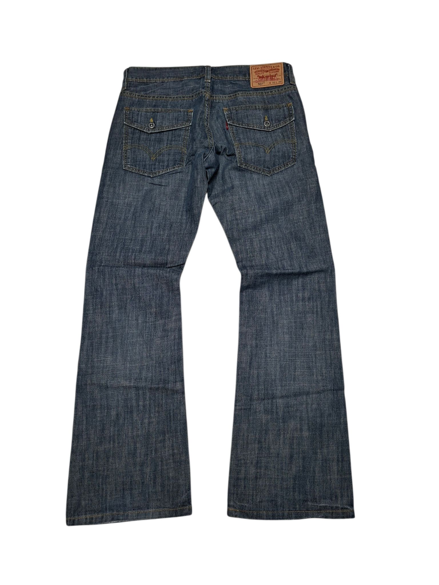 Levi's Vintage Clothing LEVIS 507 SLIM BOOTCUT VINTAGE W32 L30 JEANS DENIM Size US 32 / EU 48 - 3 Thumbnail