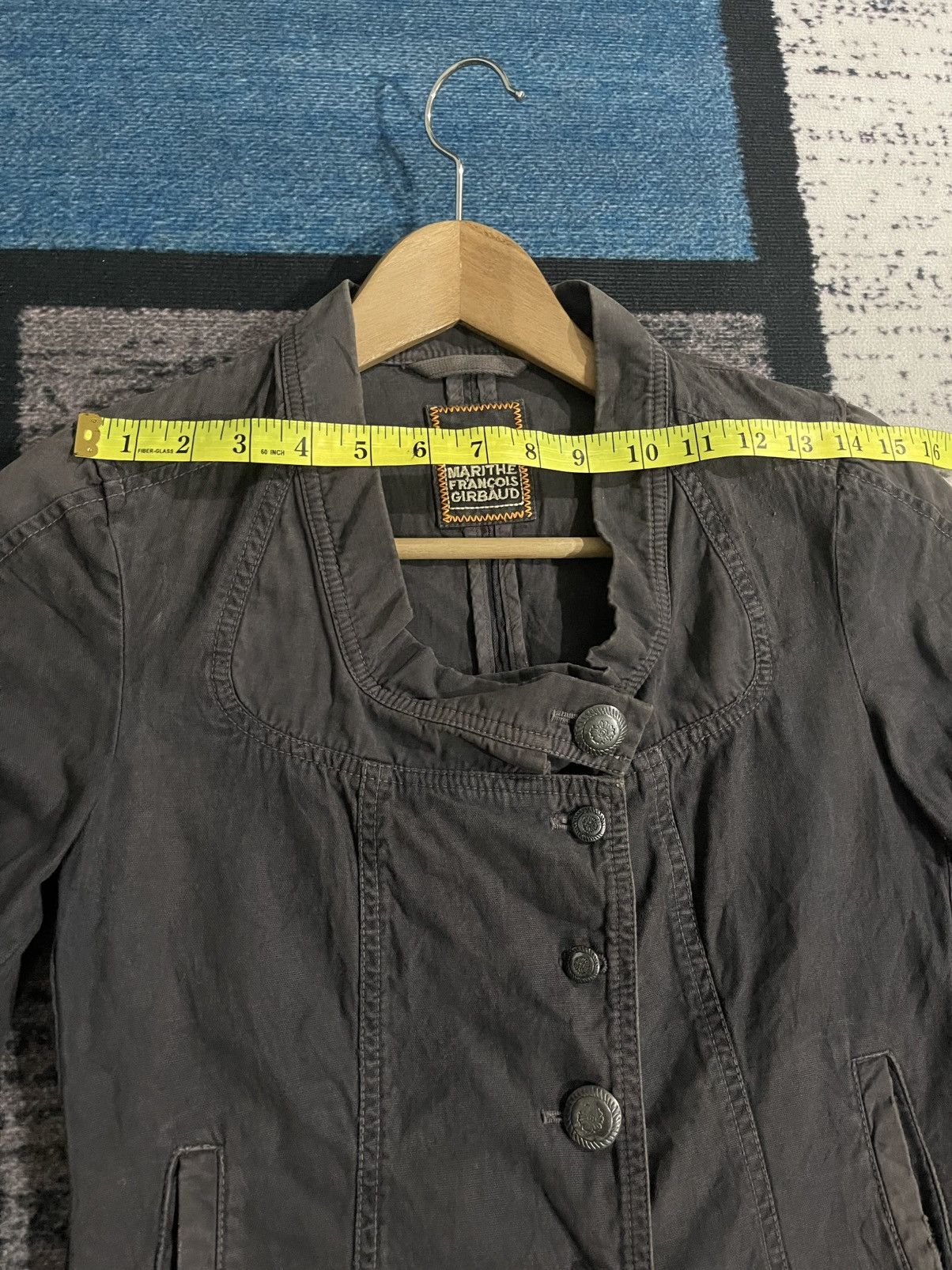 Marithe + Francois Girbaud Vintage Marithe Francois Girbaud Avant Garde Jacket Size XS / US 0-2 / IT 36-38 - 20 Thumbnail