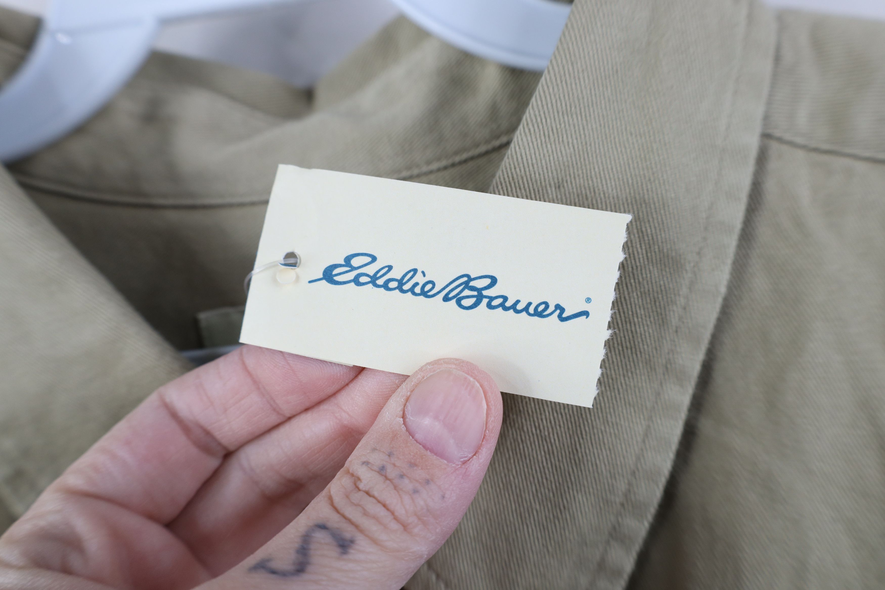 Eddie Bauer Deadstock Vintage 90s Eddie Bauer Short Sleeve Button Shirt Size US XL / EU 56 / 4 - 7 Thumbnail