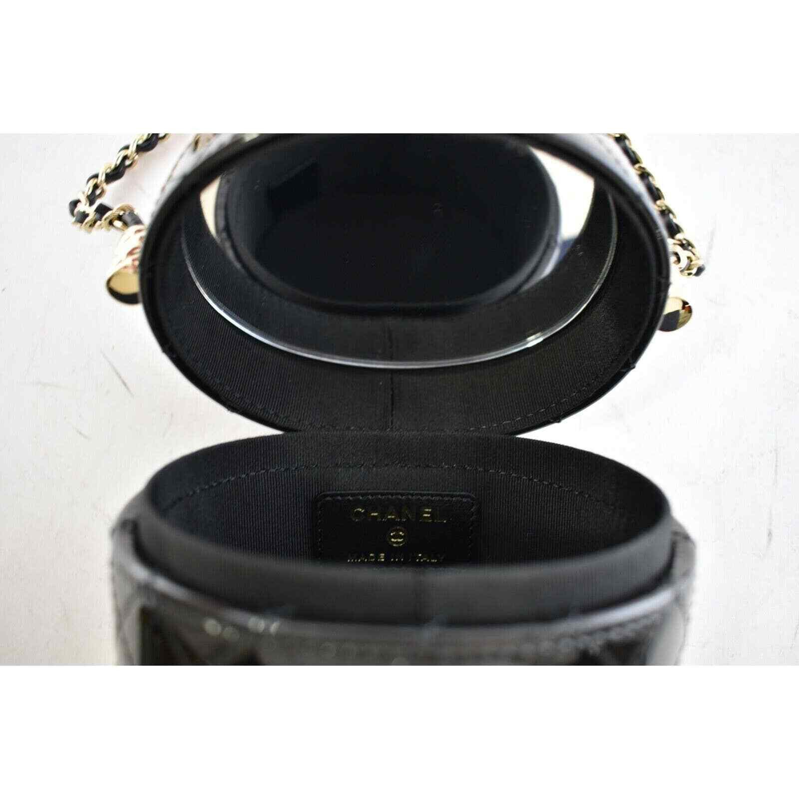 Chanel Chanel Mini Black Patent Vanity Quilted Crossbody Bag Size ONE SIZE - 12 Thumbnail