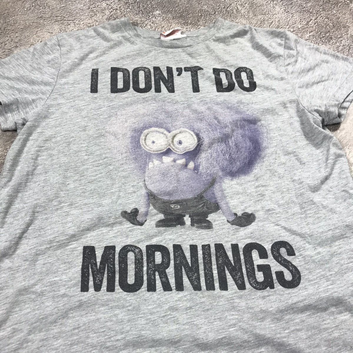 Vintage VINTAGE Y2K ADULT I DONT DO MORNINGS FUNNY TEE Size US M / EU 48-50 / 2 - 2 Thumbnail
