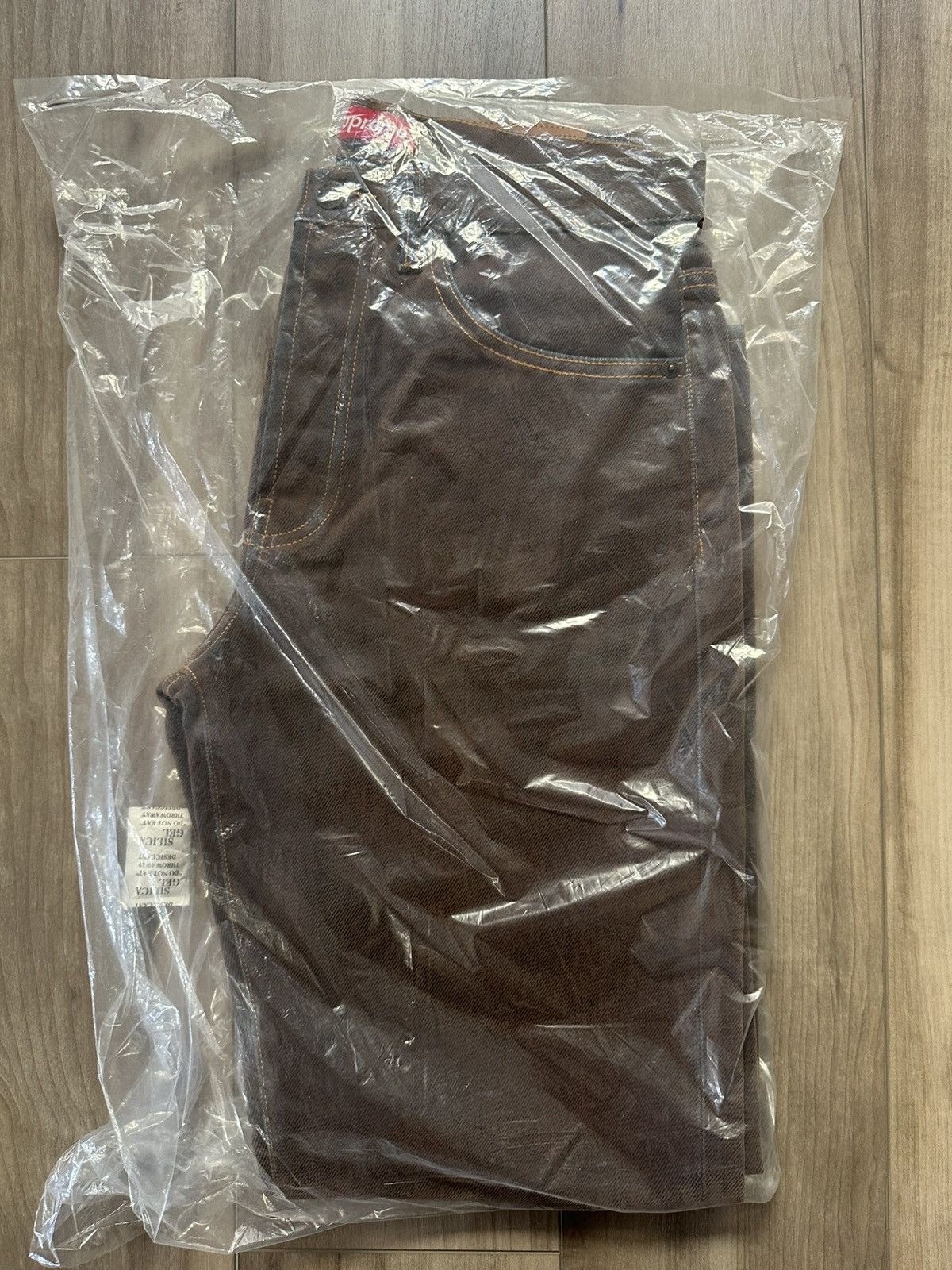 Supreme Flocked Distressed Regular Jean Size US 30 / EU 46 - 1 Thumbnail