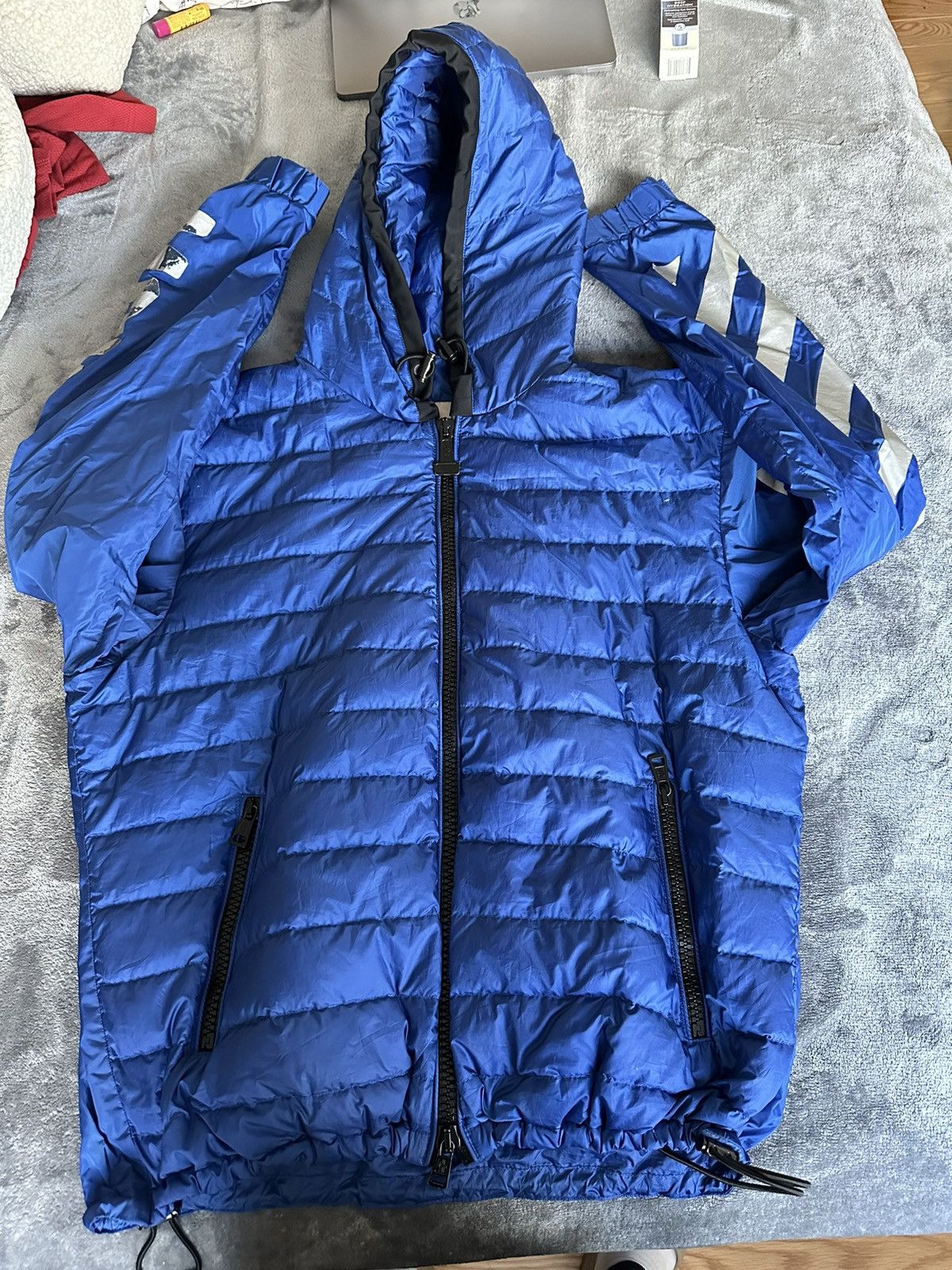 Moncler Moncler x Off White jacket | Grailed