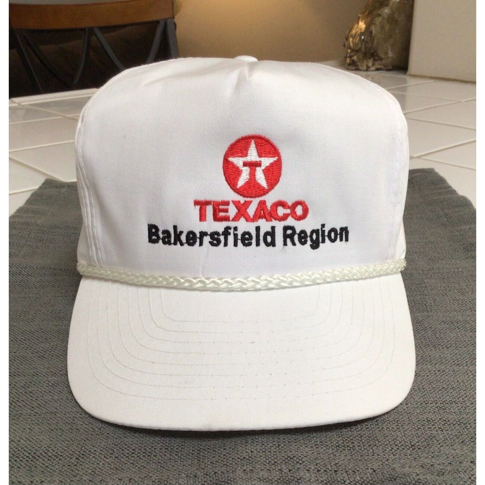 Nissan Vintage Texaco Bakersfield CA Trucker Hat Gas Oil Rope 80's Size ONE SIZE - 1 Thumbnail