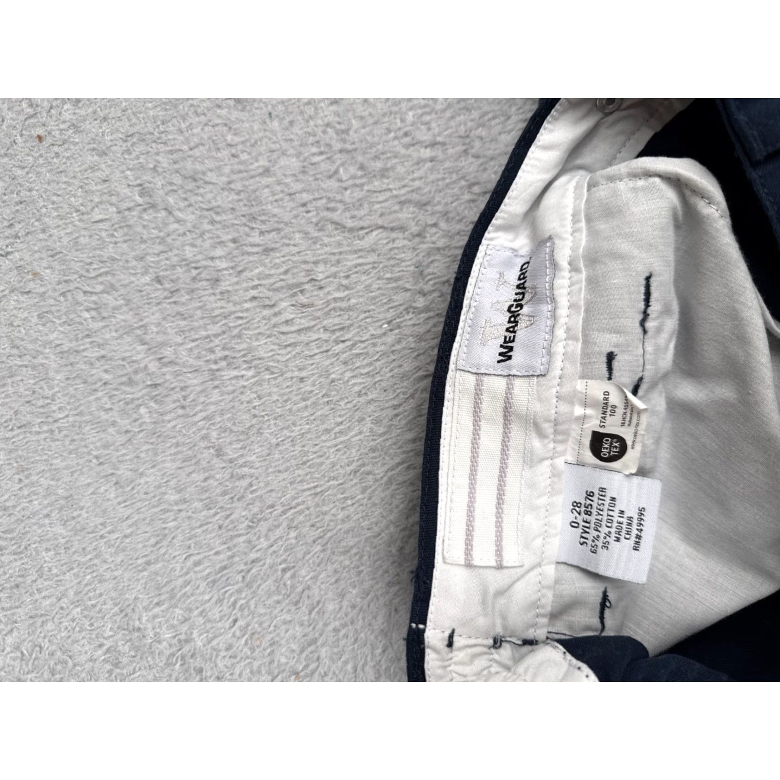 Vintage 5.11 Tactical Pants Women Cargo Pant 28x28 Black Cotton Polyester Blend Canvas Regular Inseam 28 Waist 28 Military Army Gear Pockets Size 24" / US 00 / IT 34 - 6 Thumbnail