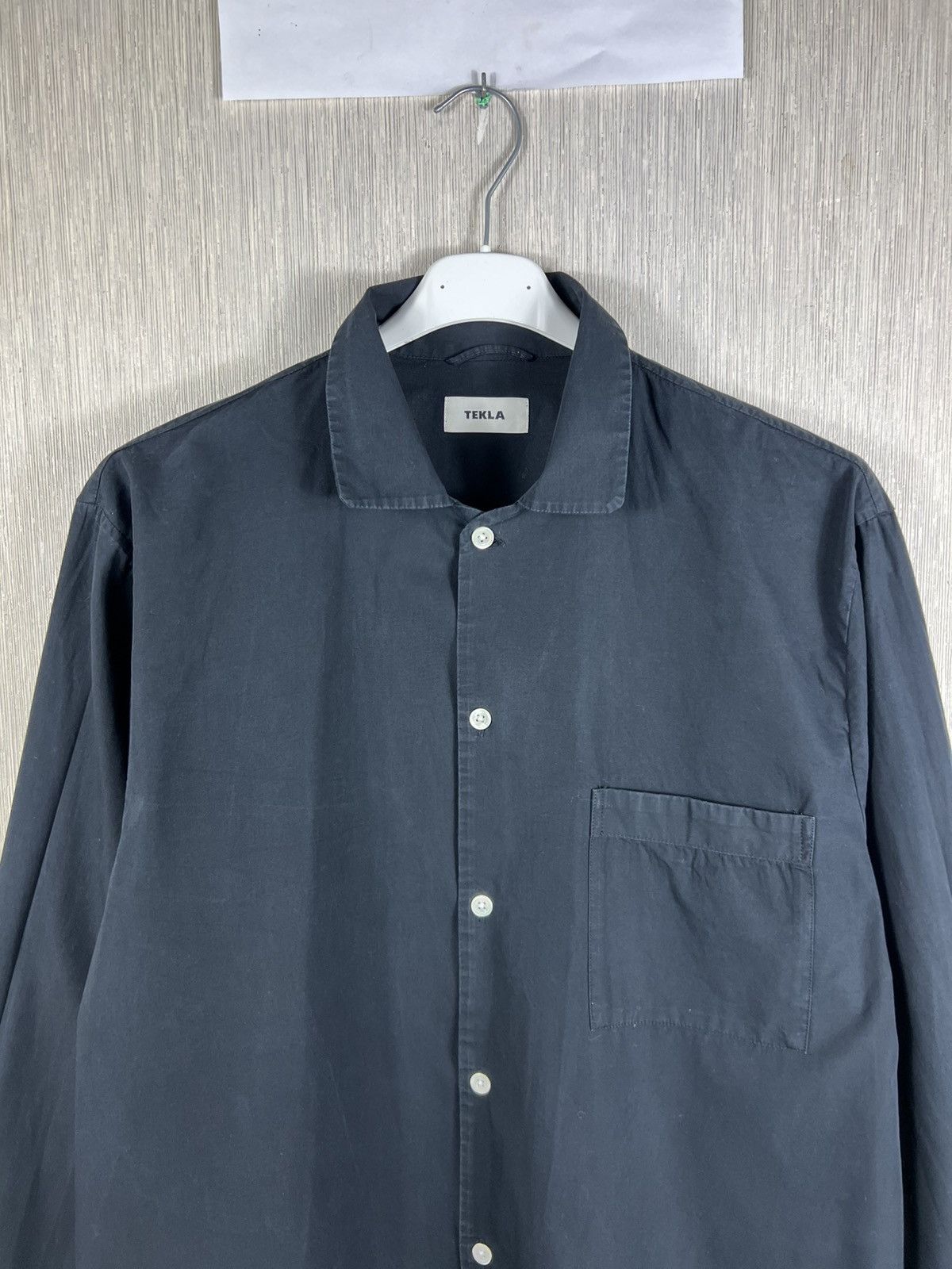 Tekla Tekla organic cotton basic pocket shirt casual aesthetic Size US XL / EU 56 / 4 - 5 Thumbnail