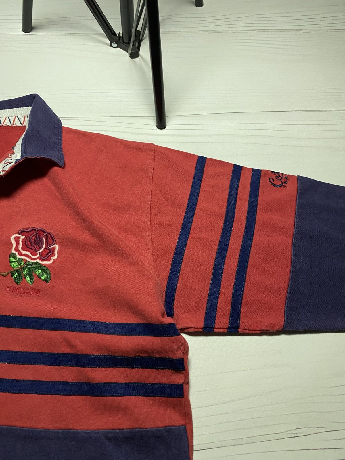 Cotton Traders Vintage England Cotton Traders 90’s home jersey longsleeve Size US XL / EU 56 / 4 - 10 Thumbnail