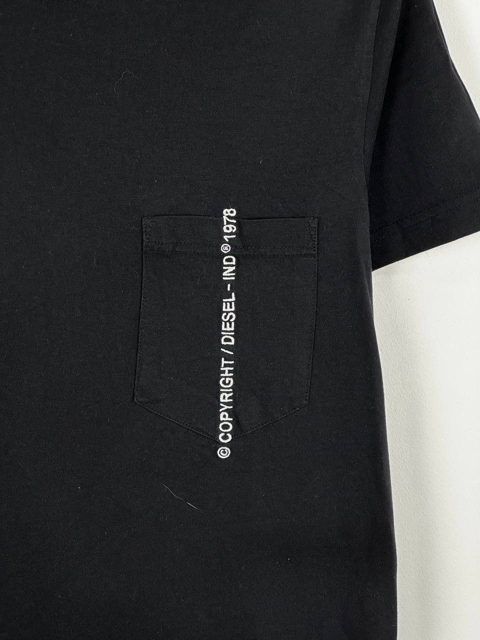 Diesel × Vintage Vintage Y2K Diesel Avant Garde Black T-shirt Size US M / EU 48-50 / 2 - 4 Thumbnail