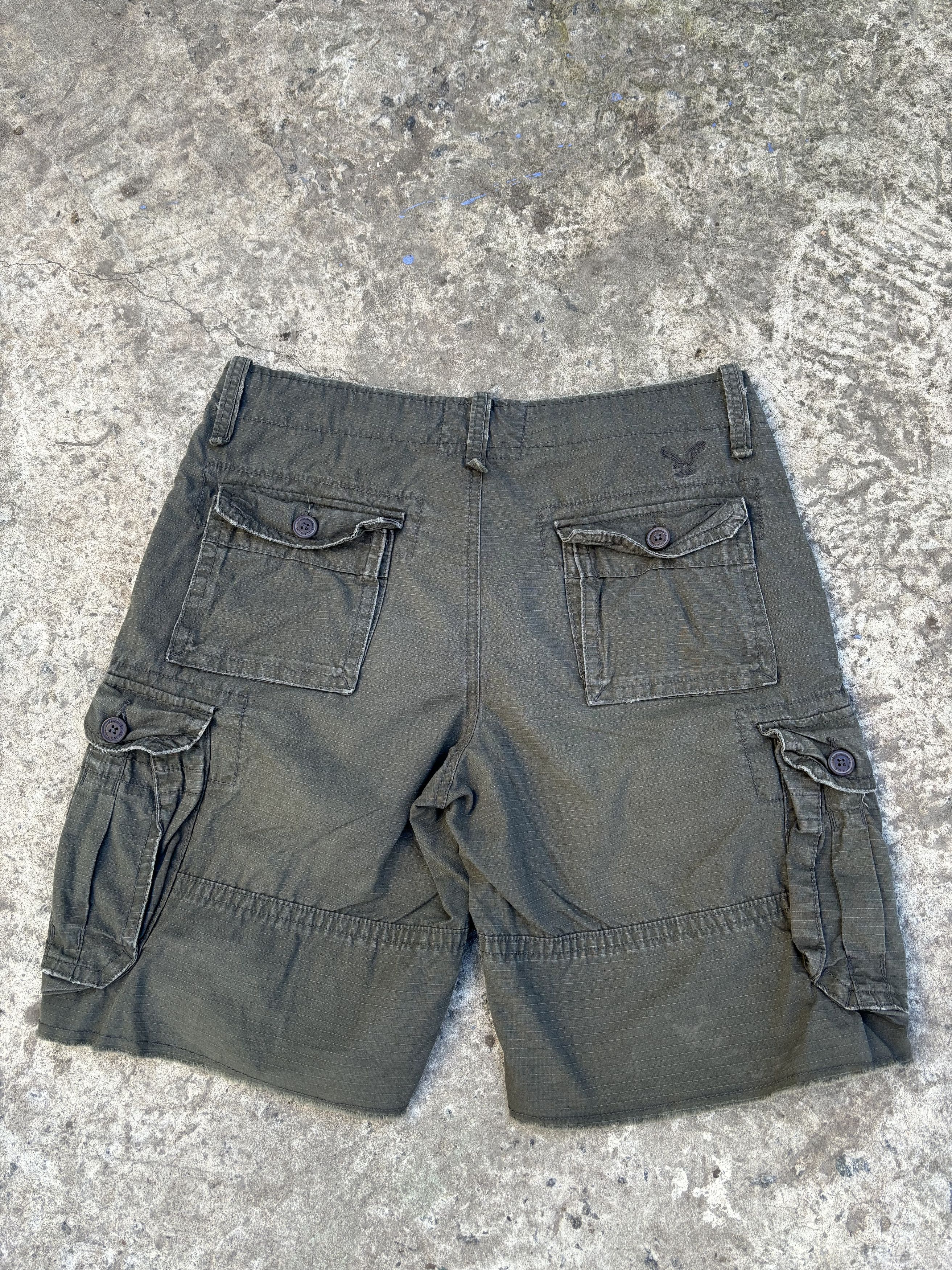 Japanese Brand Vintage Y2K Cargo Military Shorts Size US 32 / EU 48 - 2 Thumbnail
