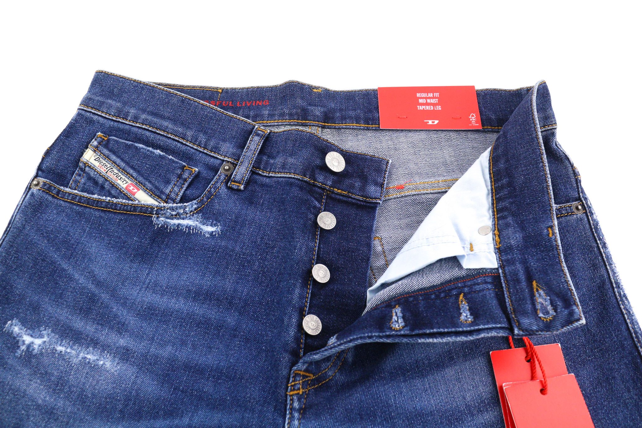 Diesel 2005 D-FINING 09E07 W30/L30 Distress 40404 Size US 30 / EU 46 - 5 Thumbnail