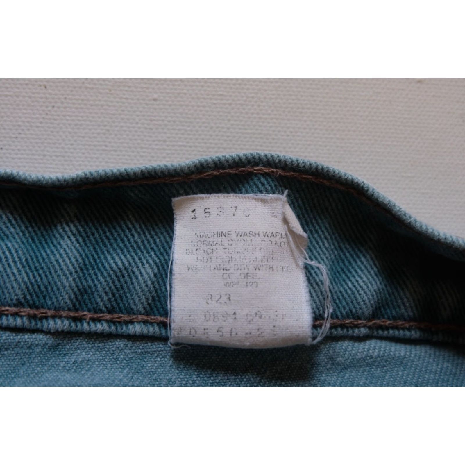 Levi's VINTAGE Levi's 550 Denim Jeans Relaxed Tapered Orange Tab USA Made 1994 38x32 Mens Jeans Size US 38 / EU 54 - 6 Thumbnail