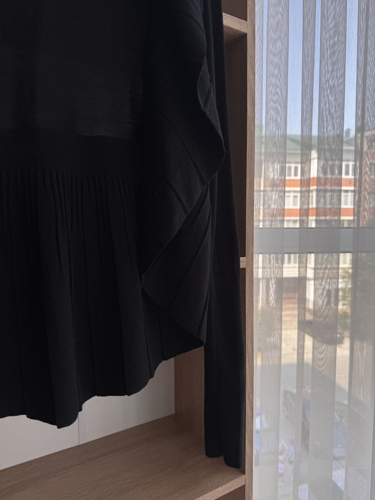 Vintage Vintage Gianni Versace Collection Black Ruffle Open Cardigan Size S / US 4 / IT 40 - 7 Thumbnail