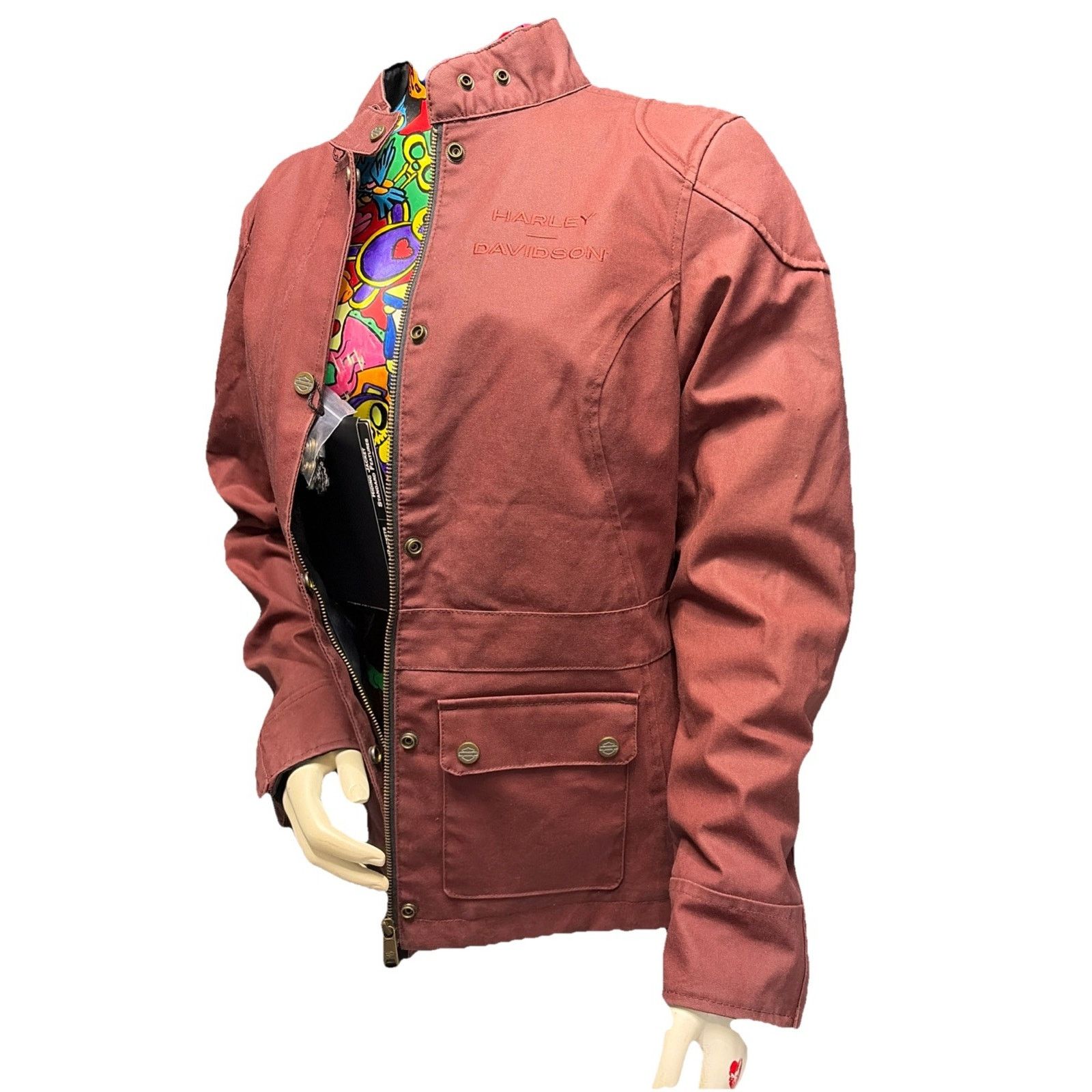Other Woman’s Harley Davidson Textile Riding Jacket Limited Editio Size L / US 10 / IT 46 - 2 Thumbnail
