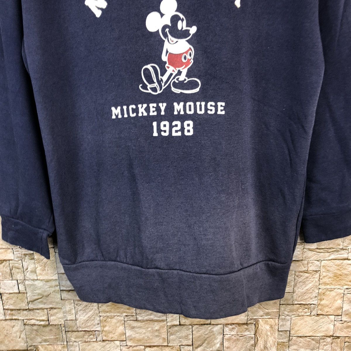 Cartoon Network × Disney × Mickey Mouse Disney mickey mouse Dark Blue Hoodie #A874 Size L / US 10 / IT 46 - 6 Thumbnail