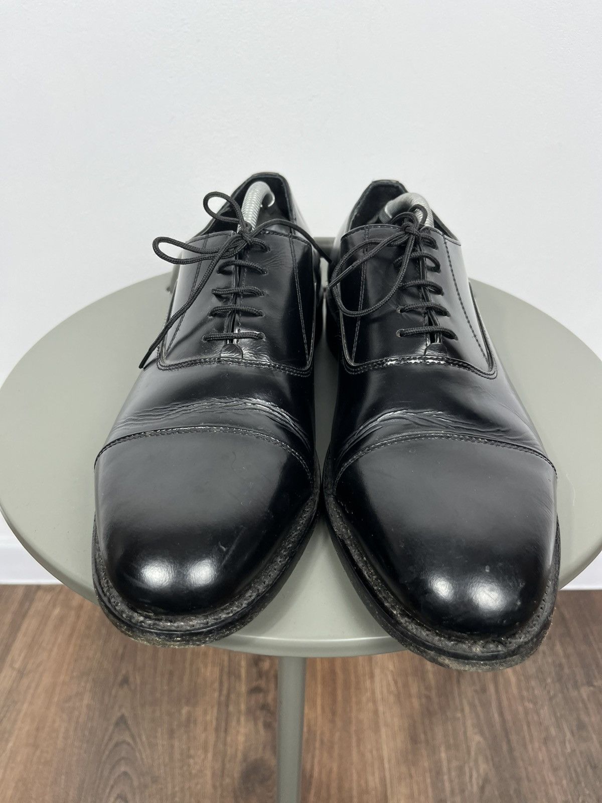 Other Samuel Windsor l Leather Toe Oxford Formal Dress Shoes US 11 Size US 11 / EU 44 - 4 Thumbnail