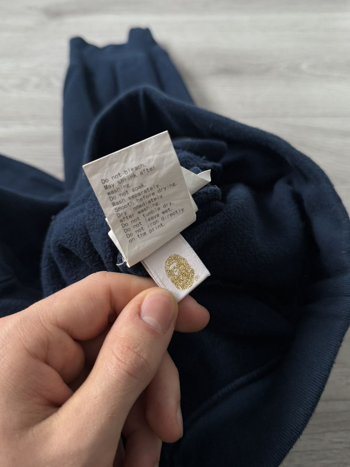 Bape Bape classic spellout logo sweatpants Size US 34 / EU 50 - 9 Thumbnail