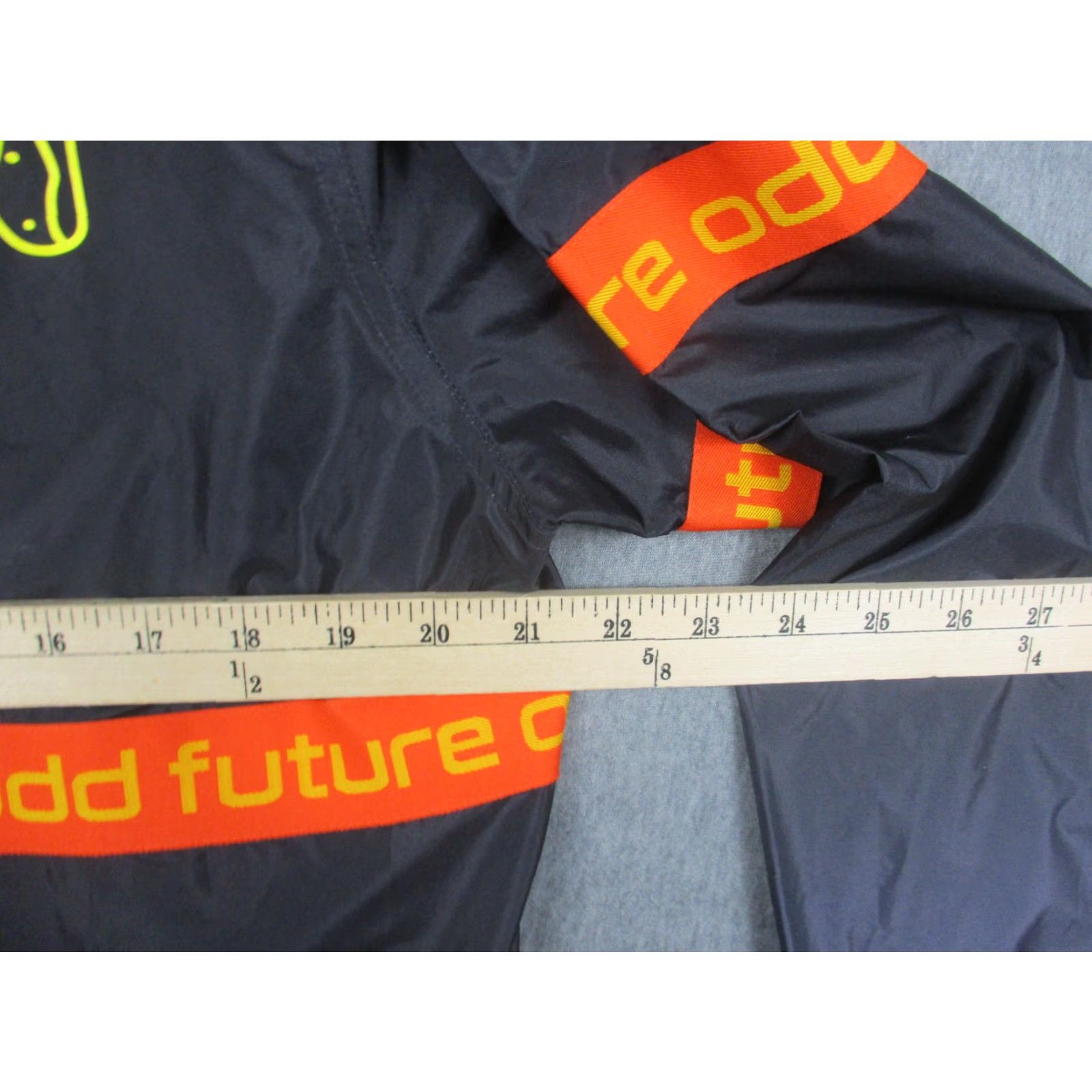 Odd Future VINTAGE not; wait. The item is Odd Future jacket mens small black purple hooded windbreaker anorak pullover Size US S / EU 44-46 / 1 - 6 Thumbnail