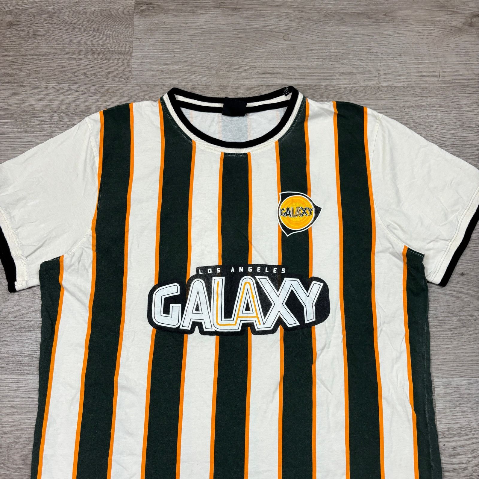 Other Los Angeles Galaxy MLS Ringer Striped Retro Tee Men's XL Size US XL / EU 56 / 4 - 2 Thumbnail