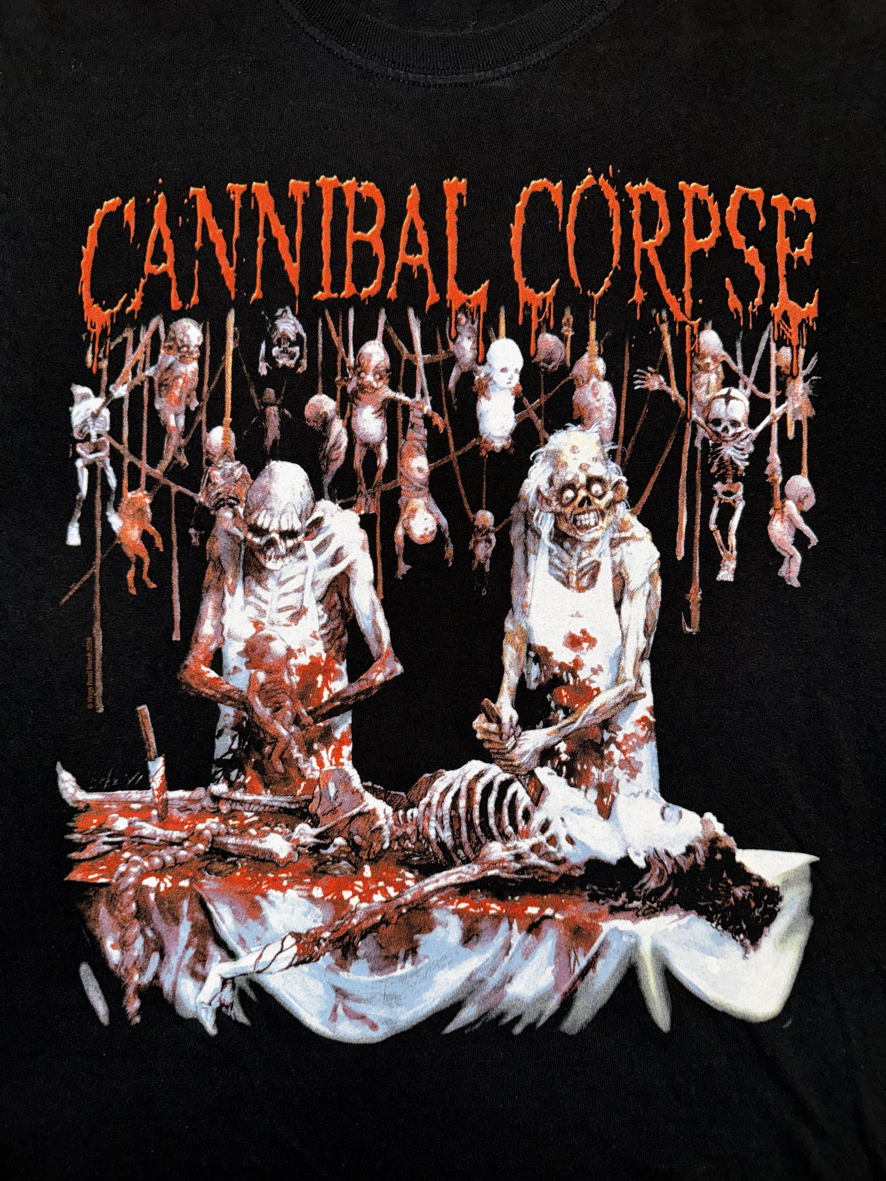Vintage Cannibal Corpse 91' Butchered At Birth Merch Size US S / EU 44-46 / 1 - 4 Thumbnail