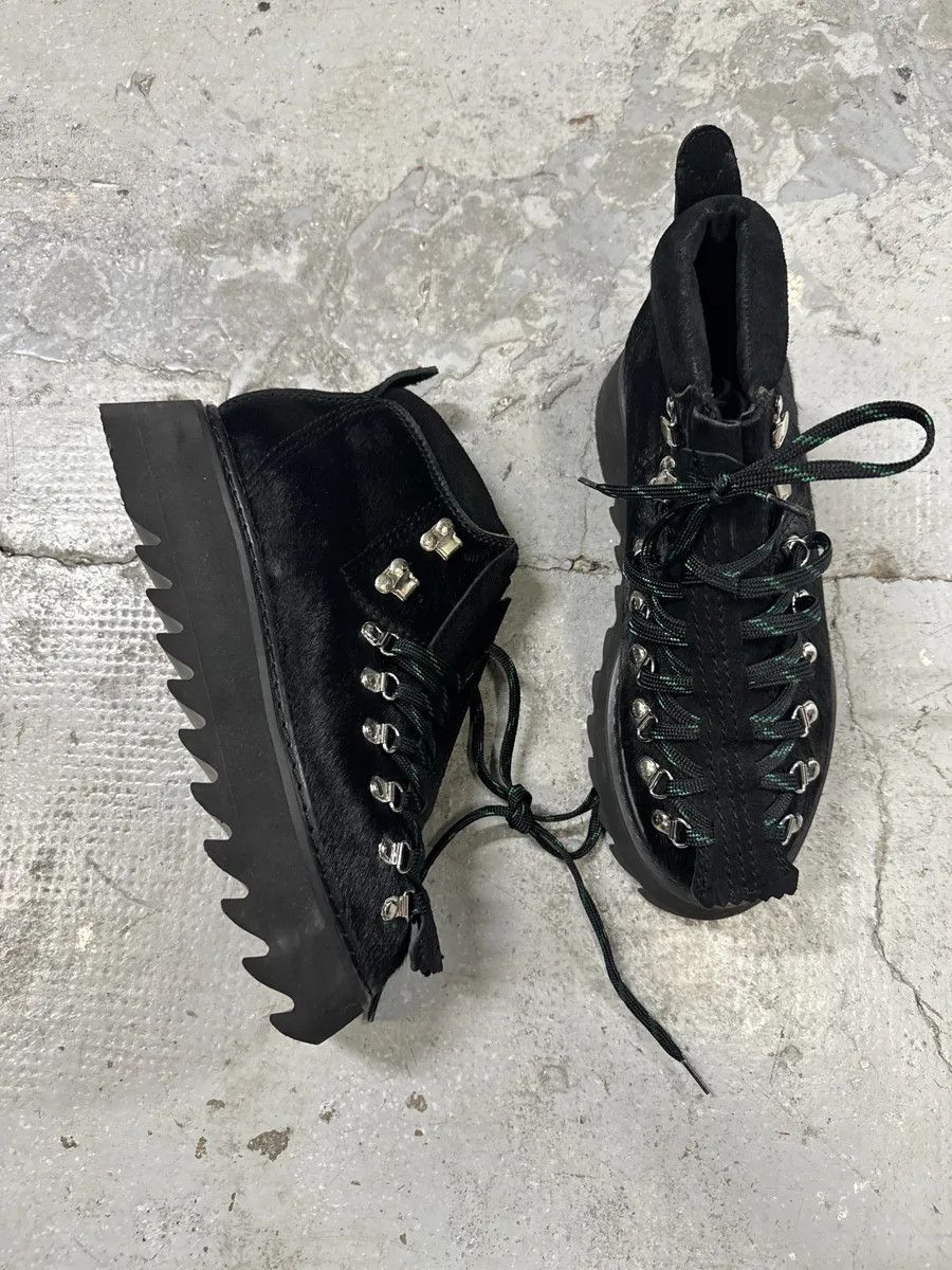 Junya Watanabe Junya Watanabe Pony Hair Black Mountain Boots Size US 9 / EU 42 - 2 Thumbnail
