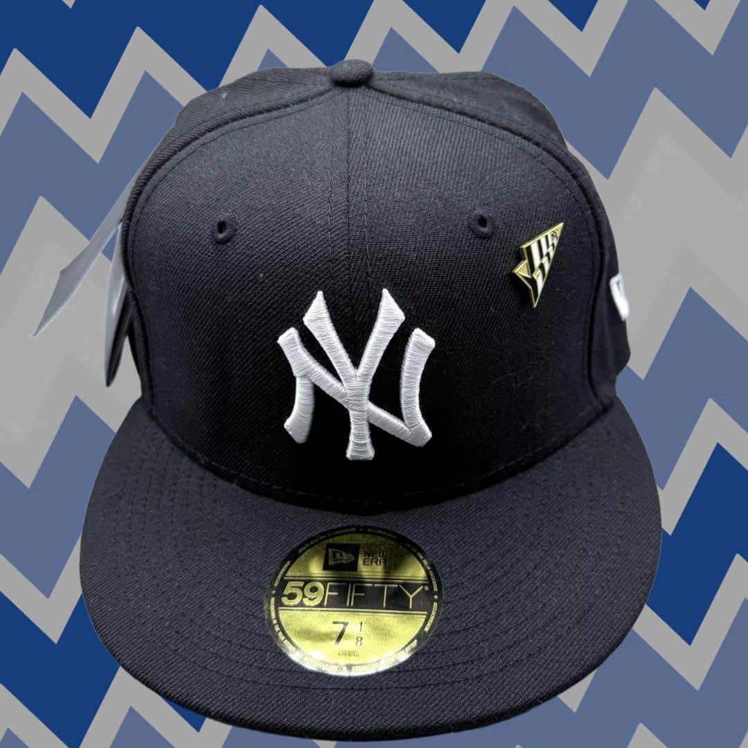 New Era × Streetwear × Stussy 7 1/8 Stussy New Era SS Link Black