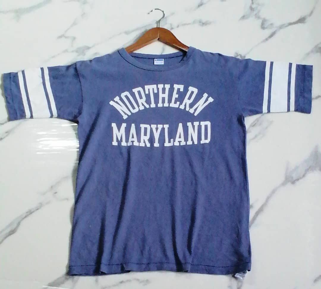 Champion Vintage 70s champion northern maryland football 12 faded Size US L / EU 52-54 / 3 - 1 Thumbnail