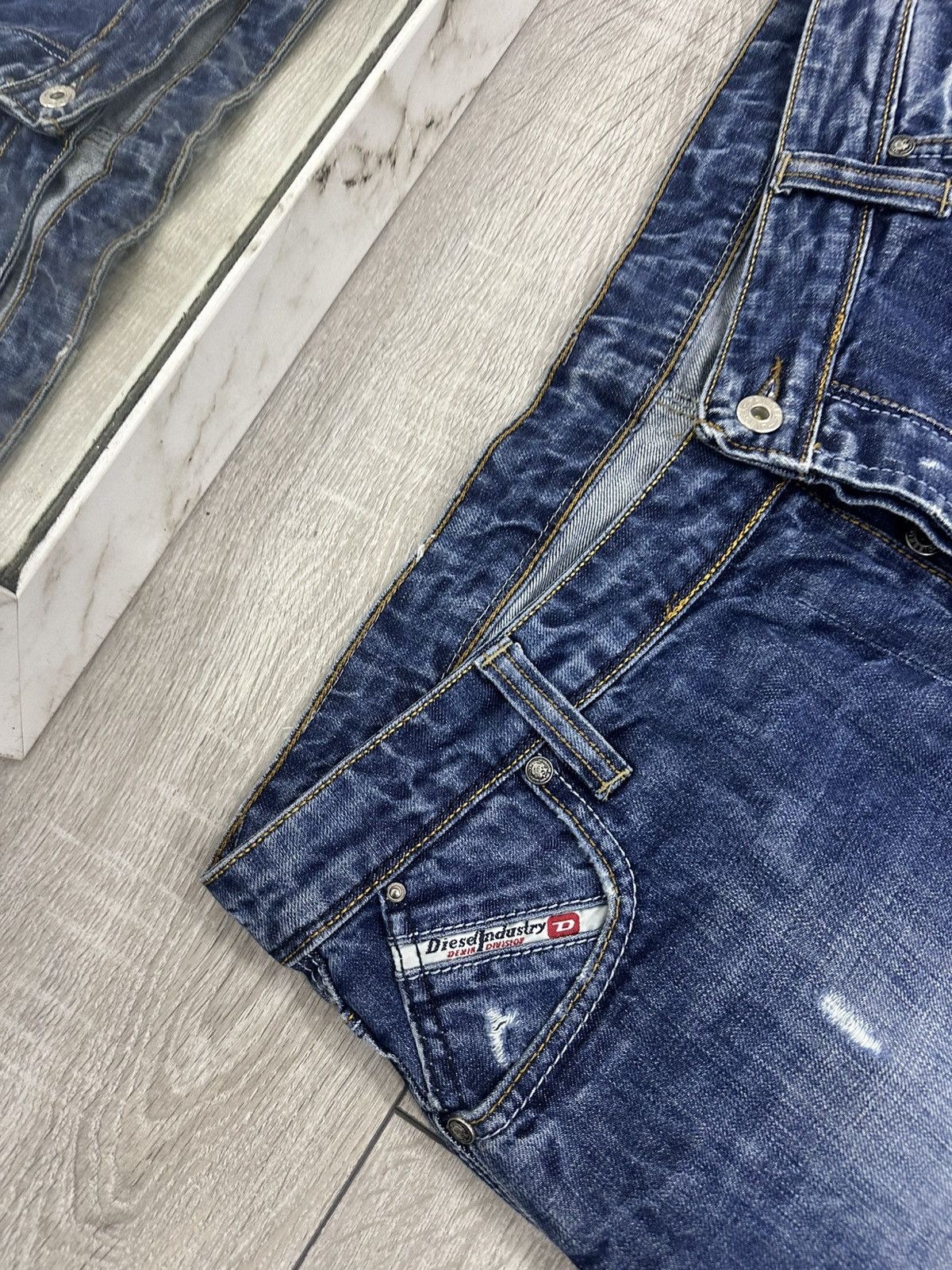 Diesel Diesel Vintage 90s Baggy Distressed Y2K Made in Italy Jeans Size US 38 / EU 54 - 6 Thumbnail