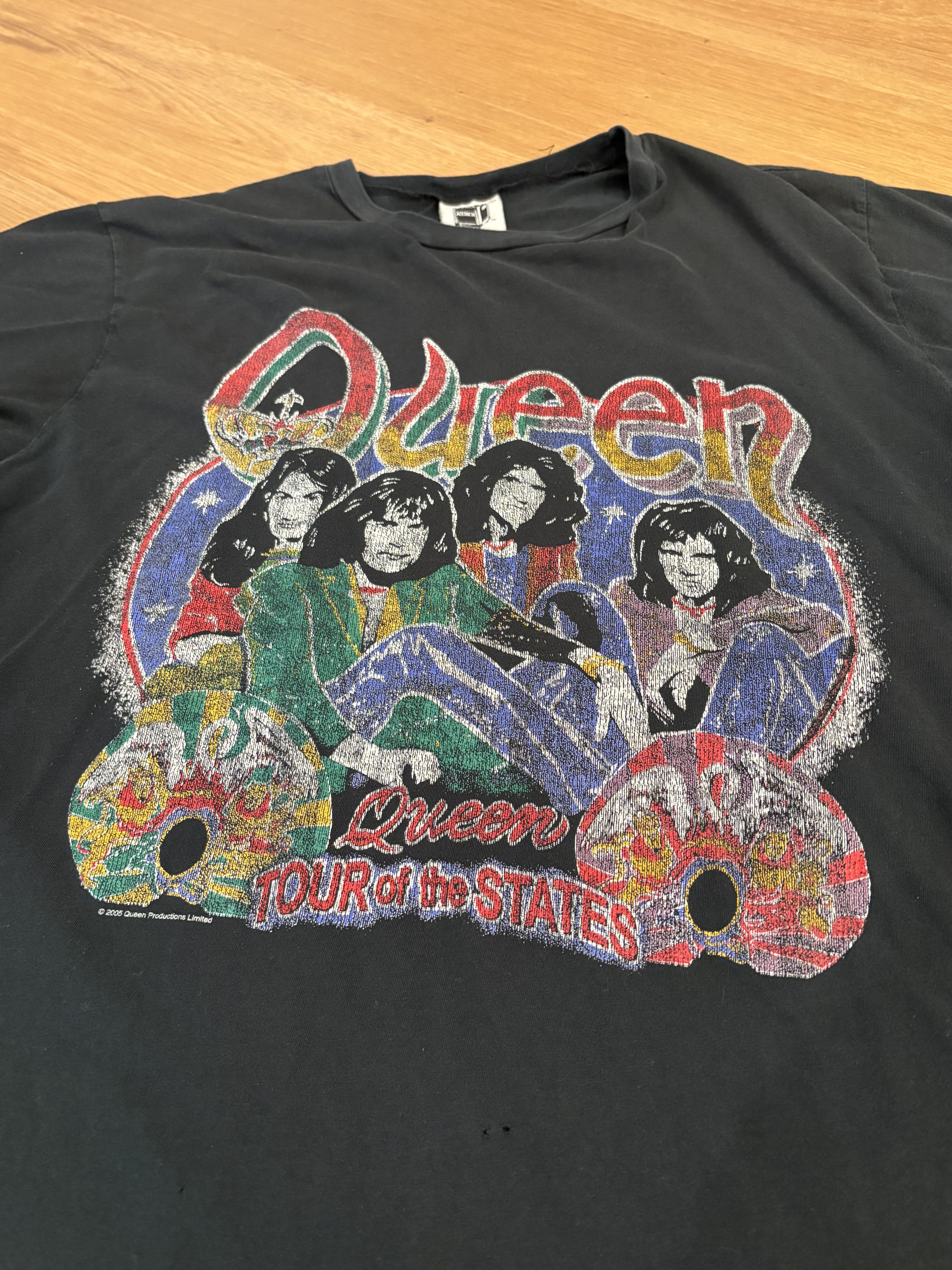 Band Tees Vintage Queen Band T Shirt Double Sided Size US XL / EU 56 / 4 - 2 Thumbnail