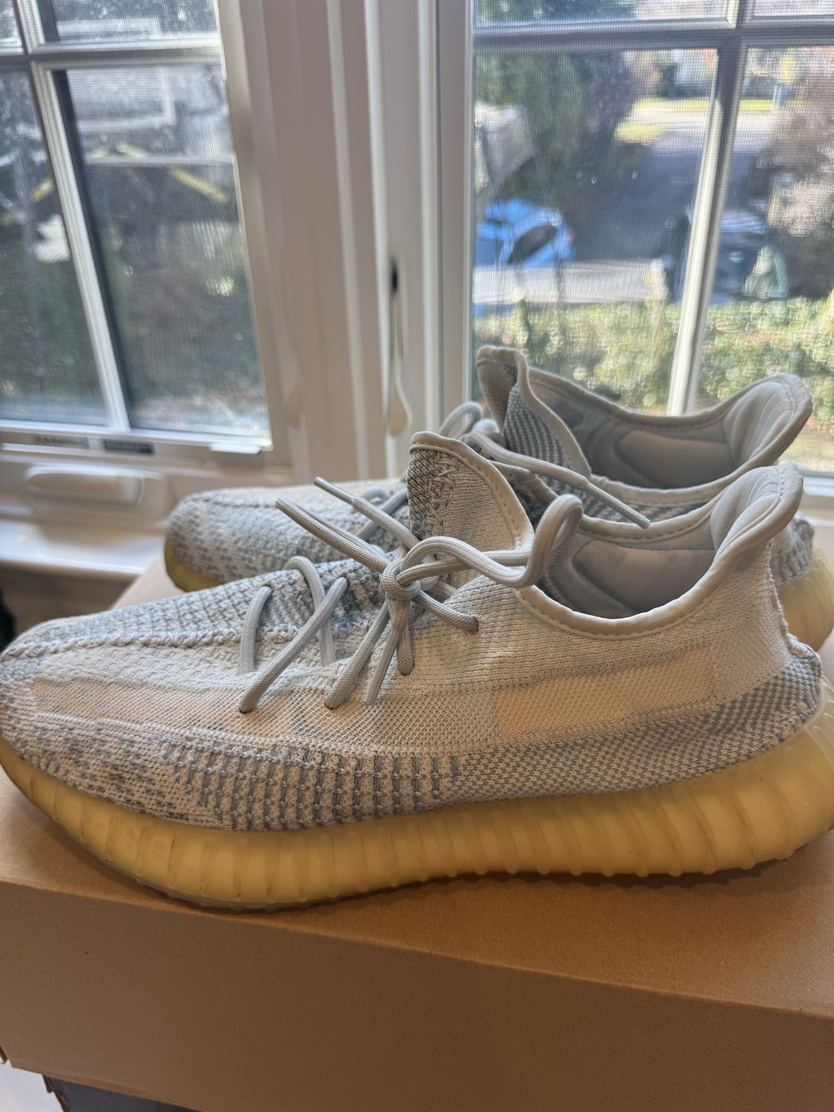 Adidas × Kanye West × Yeezy Yeezy Boost 350 Cloud Size 12 Size US 12 / EU 45 - 1 Thumbnail