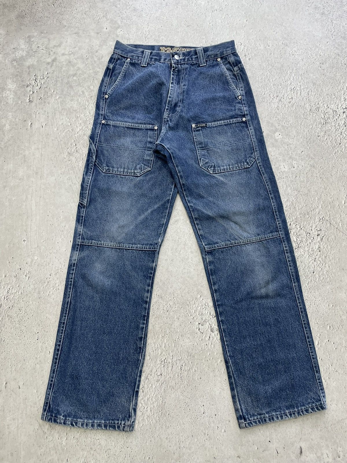 Southpole Rare baggy southpole denim rap jeans pants low waist y2k Size US 31 - 2 Thumbnail