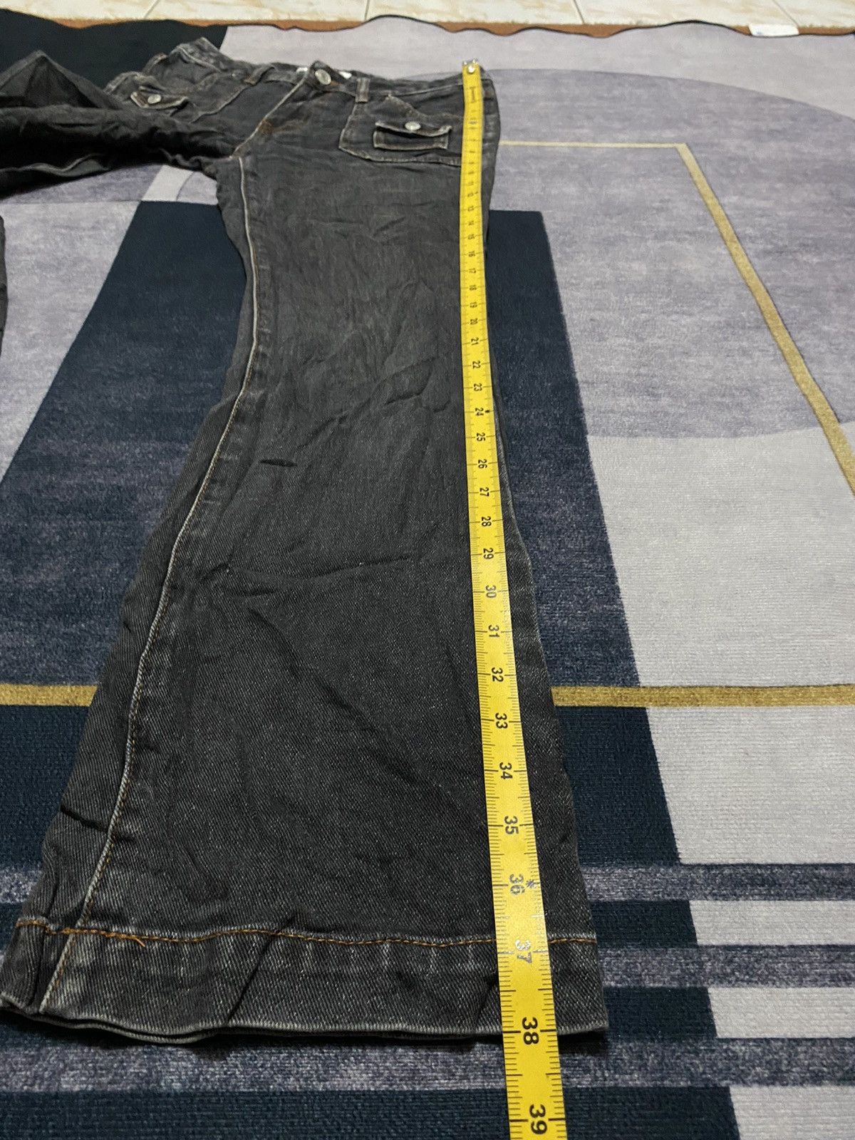 Hysteric Glamour STYLE BASIC BOOTCUT DENIM PANTS Size US 28 / EU 44 - 15 Thumbnail
