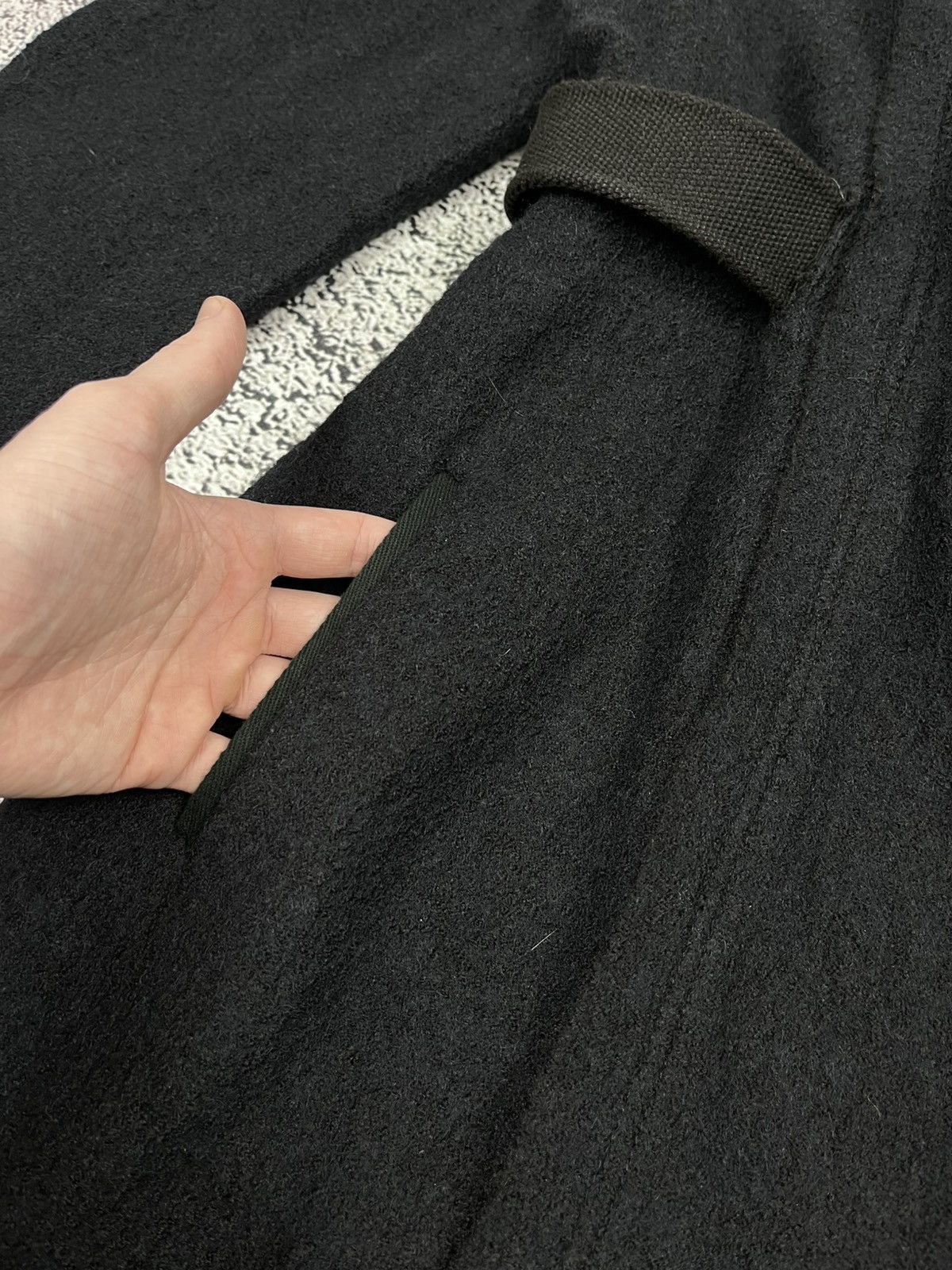 Cop Copine Cop Copine Matrix Wrap Wool Coat Gothic Avant-Garde Belted Size L / US 10 / IT 46 - 5 Thumbnail